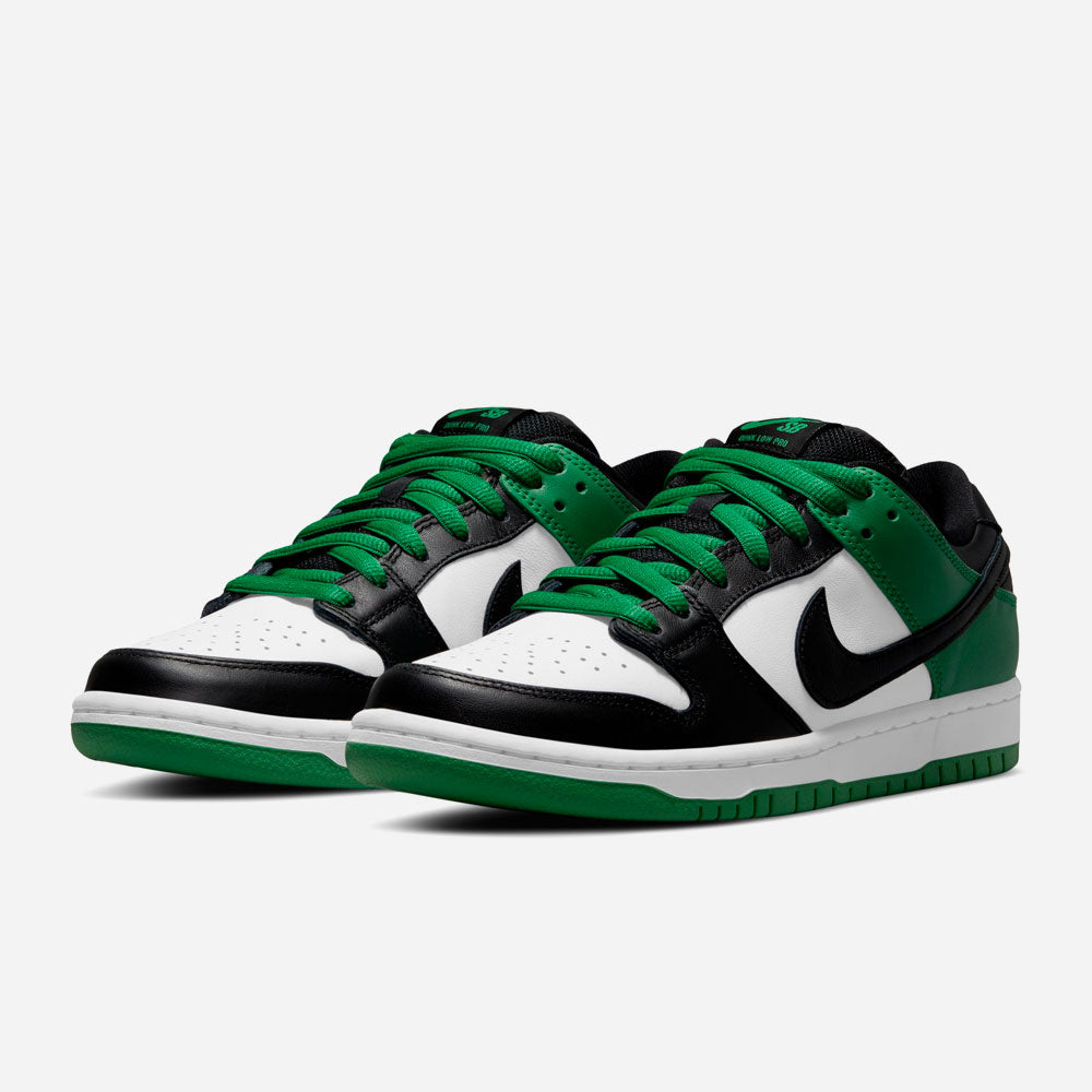 NIKE SB - DUNK LOW PRO - Classic Green / Black - White - Classic Green