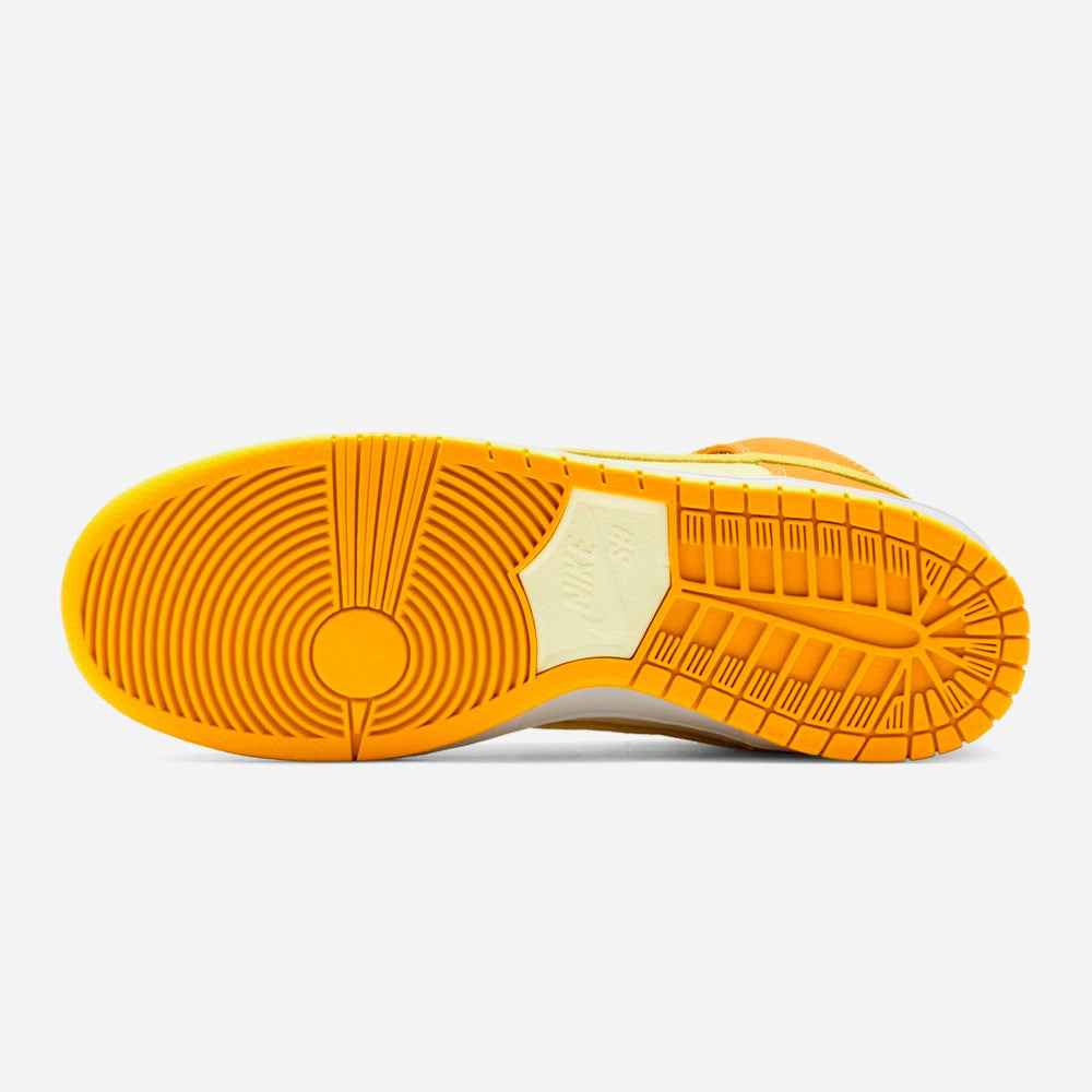 NIKE SB - DUNK HIGH PINEAPPLE - University Gold Vivid Sulfur Citron Tint White Lucky Green