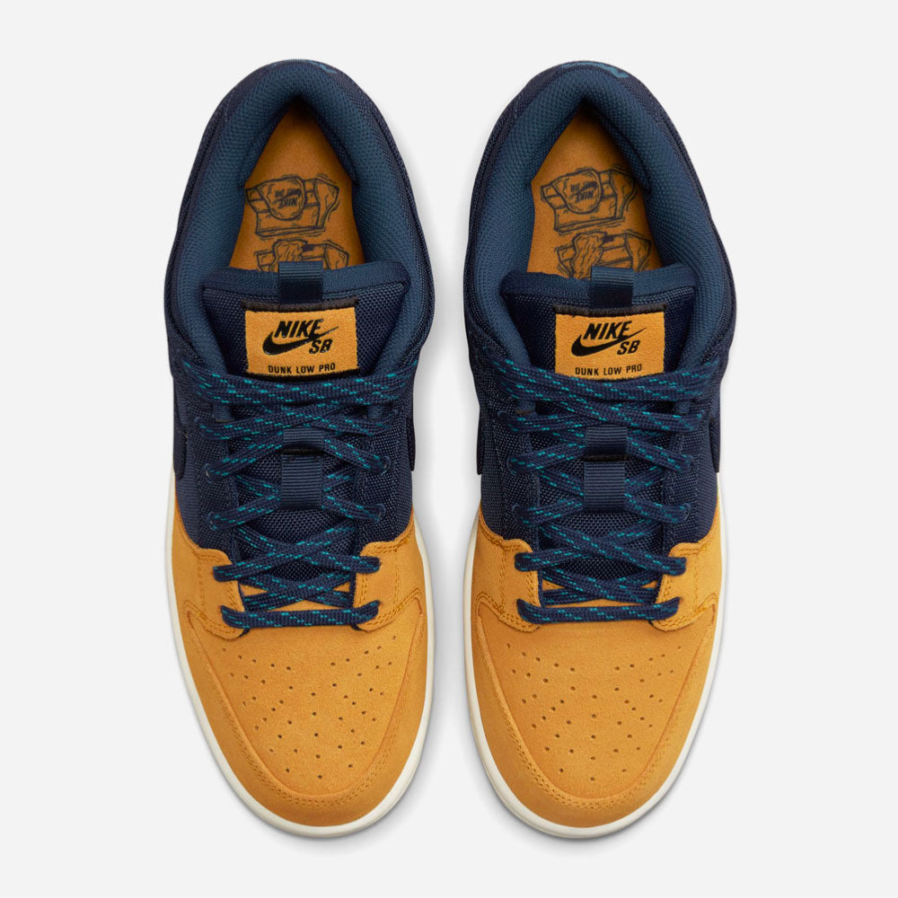 NIKE SB - DUNK LOW PRO ISO - Midnight Navy Midnight Navy Desert Ochre