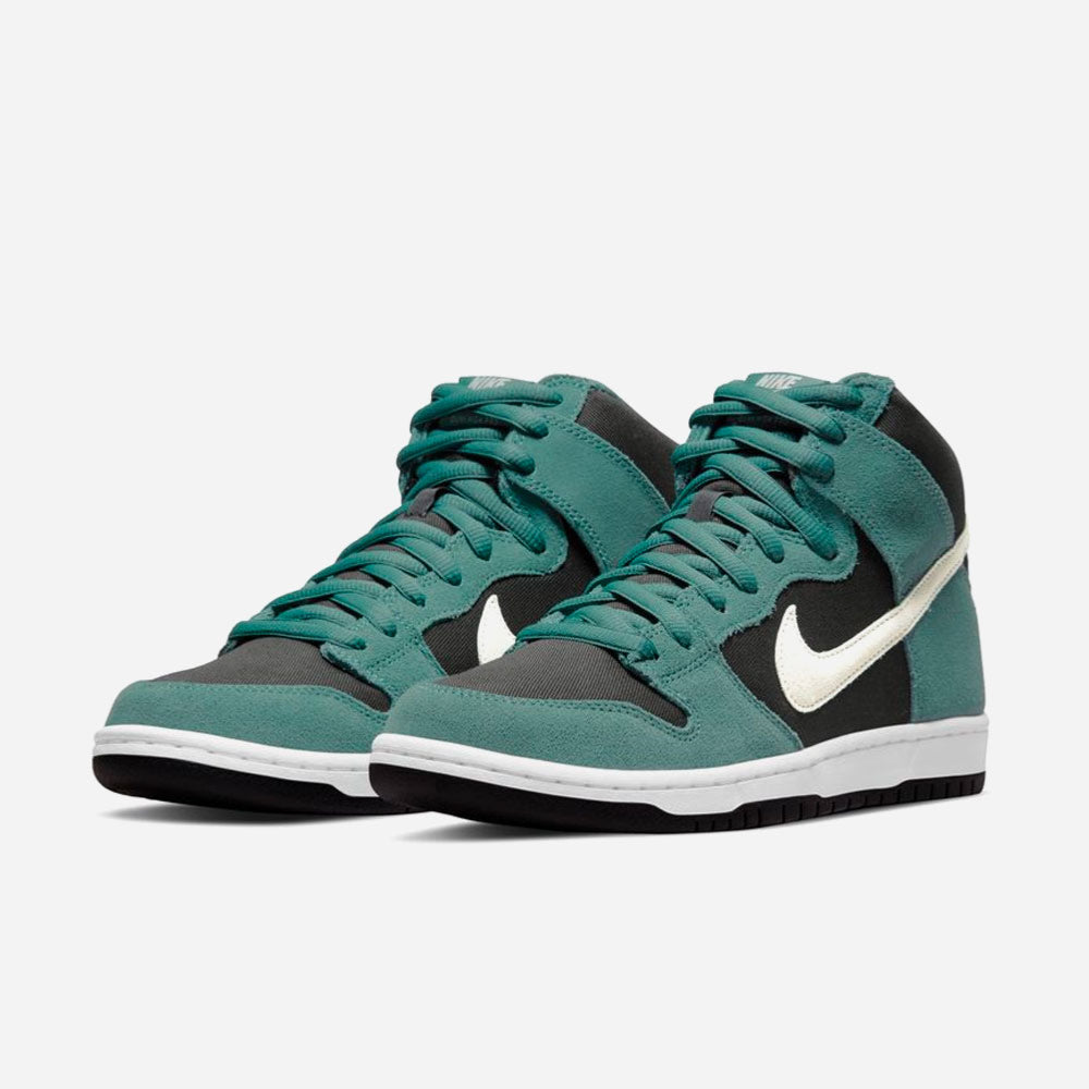 NIKE SB - DUNK HIGH PRO - Mineral Slate - Sail-Black-White