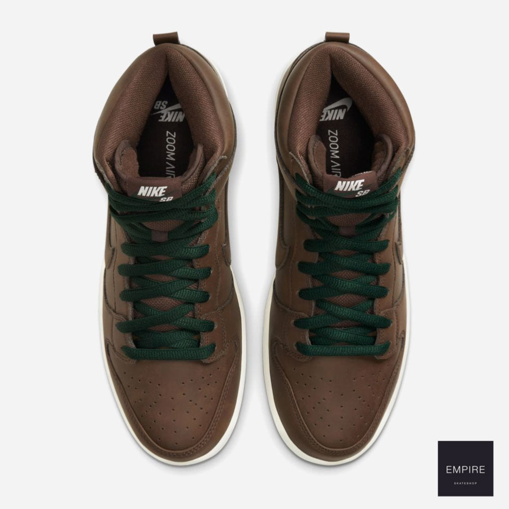 NIKE SB DUNK HIGH PRO "VEGAN" - Baroque Brown-Baroque Brown-Sail