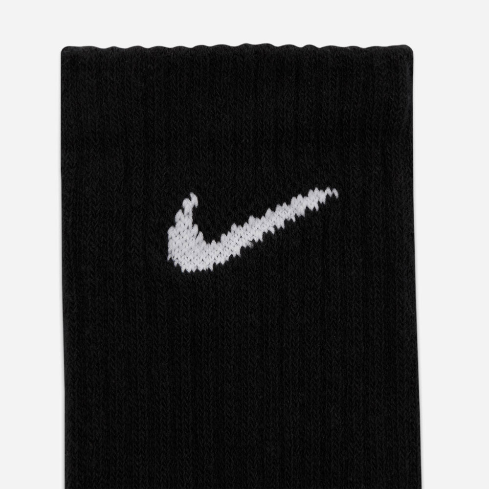 NIKE - EVERYDAY LIGHTWEIGHT 3 PACK SOCKS - Black / White