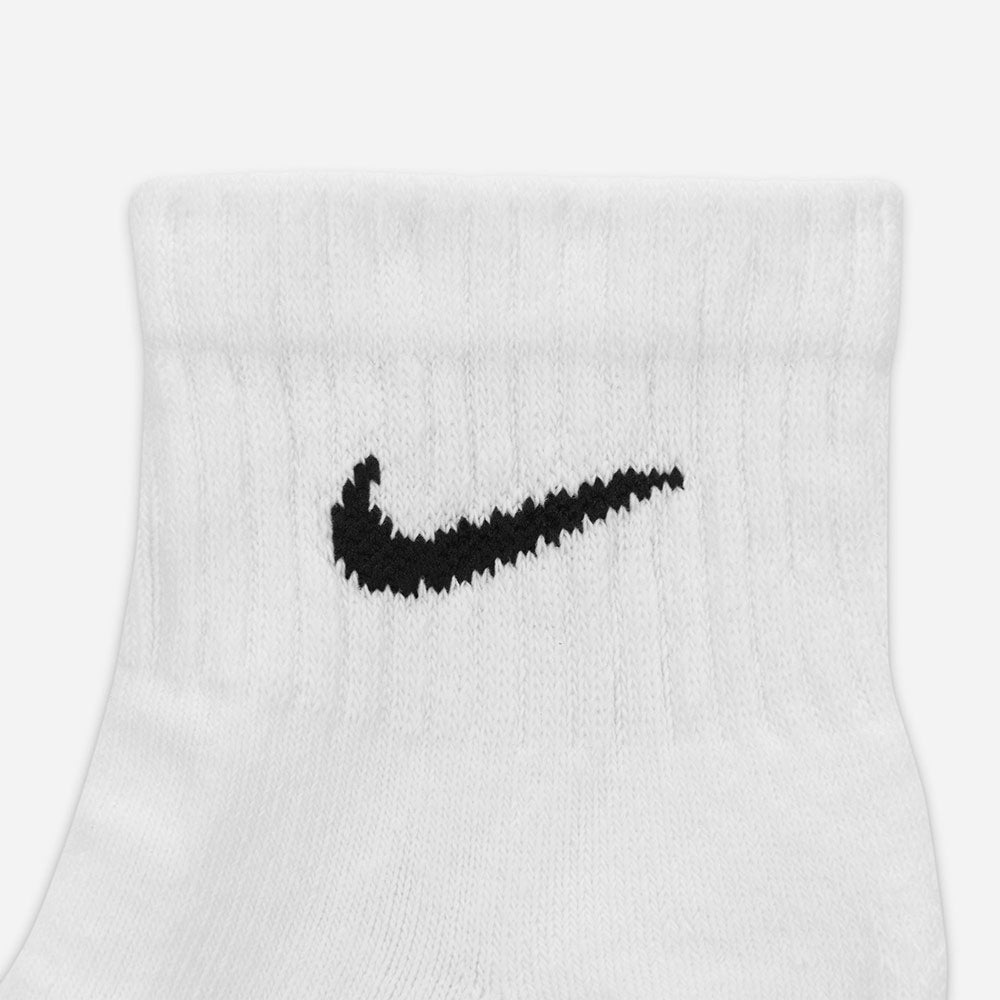 NIKE - EVERYDAY CUSHIONED ANKLE 6 PACK SOCKS - WHITE
