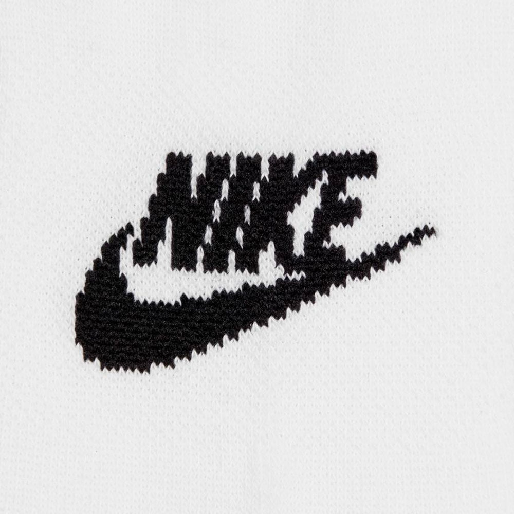 Nike - Everyday Essential 3 Pack No Show Socks - White / Black