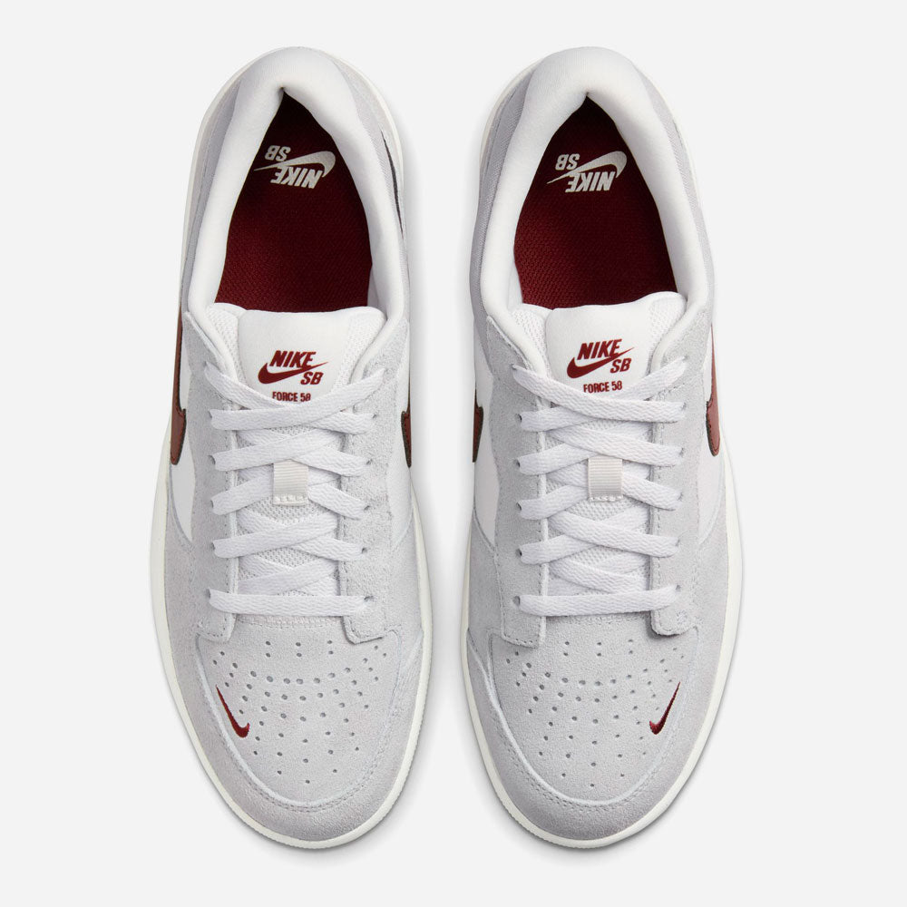 Nike SB - Force 58 - Platinum Tint/Dark Team Red