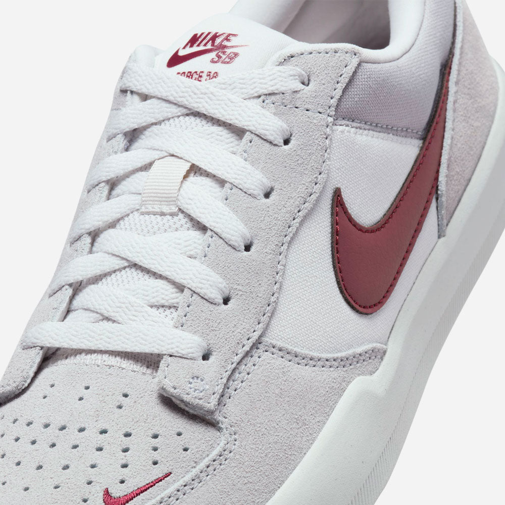 Nike SB - Force 58 - Platinum Tint/Dark Team Red