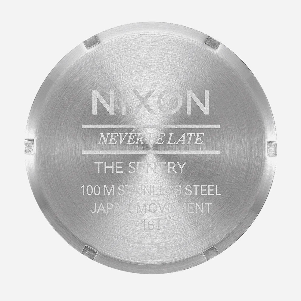 NIXON - SENTRY NYLON - Silver - Light Brown - Forest