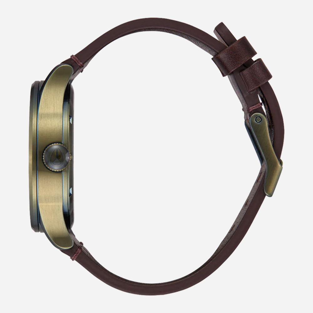 NIXON - SENTRY LEATHER - Vintage White - Surplus