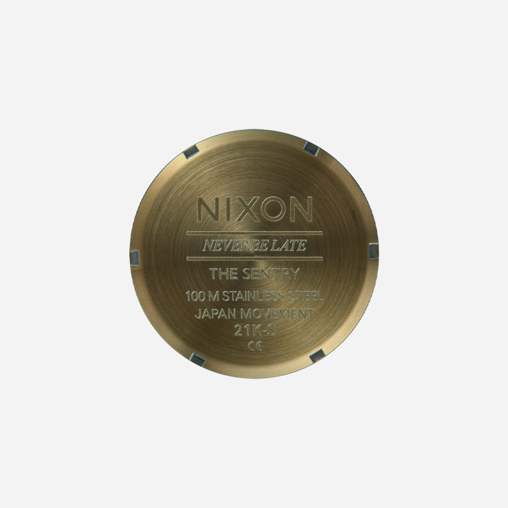 NIXON - SENTRY LEATHER - Vintage White - Surplus