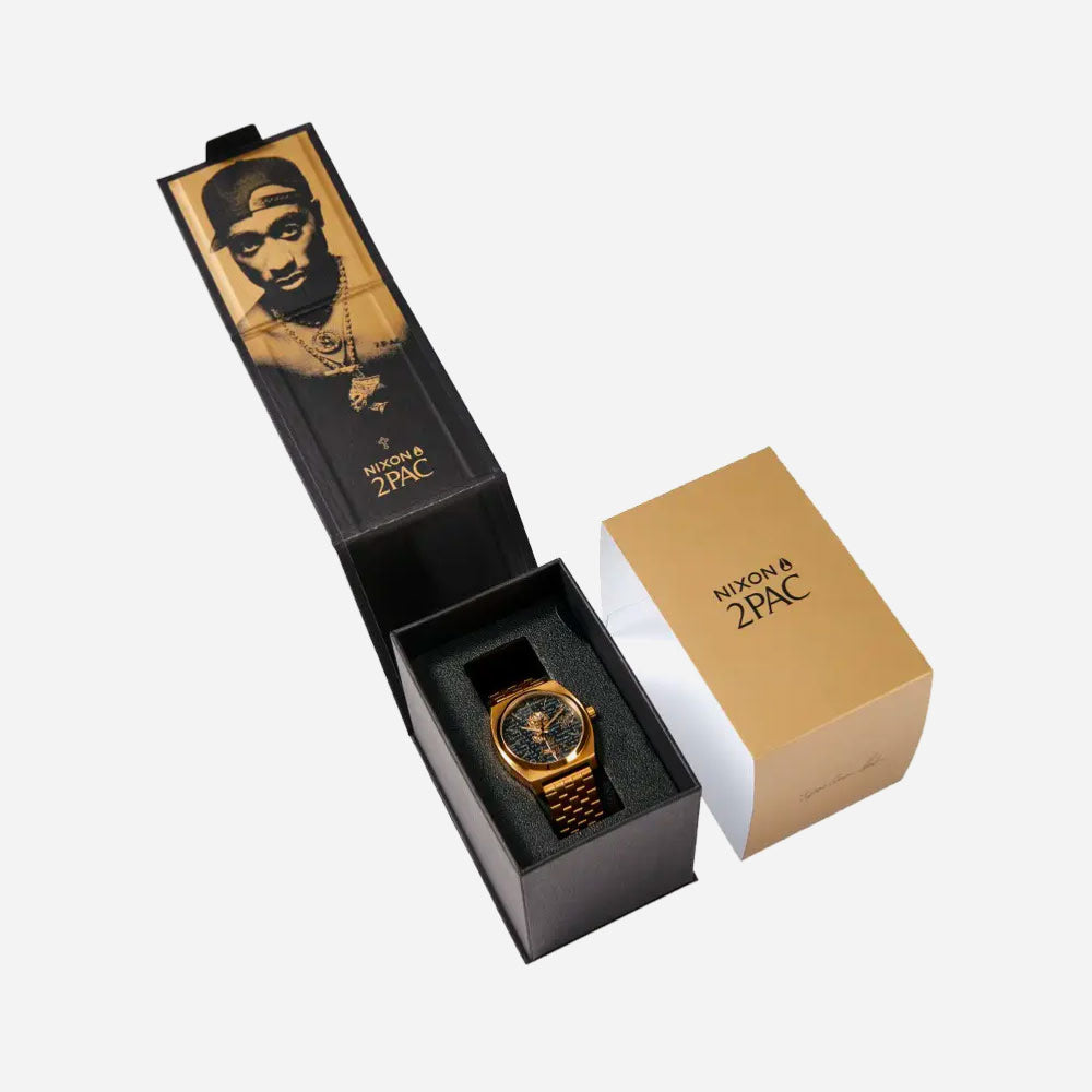 NIXON x TUPAC - TIME TELLER - Gold - Black