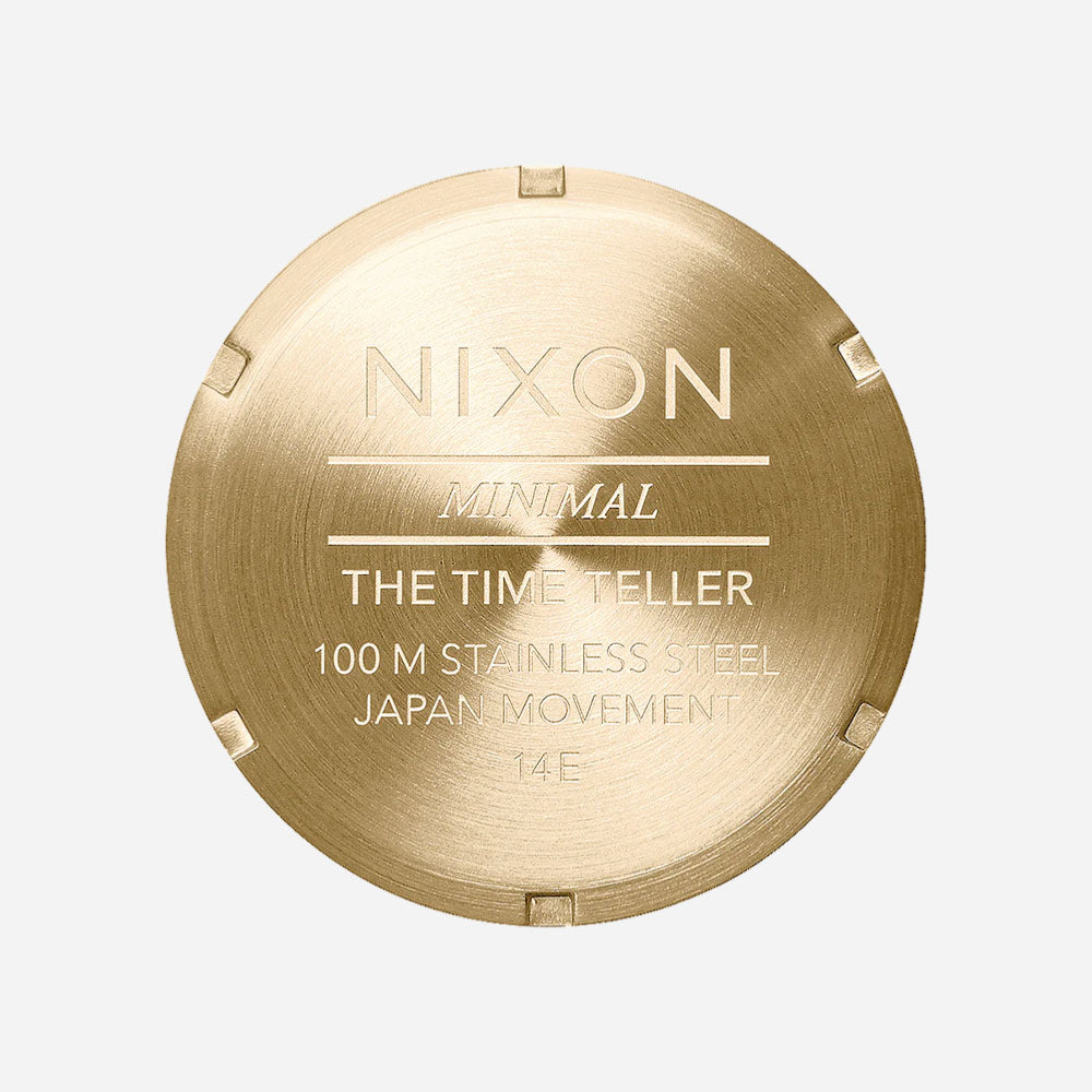 Nixon - Time Teller - Gold - Oxblood Sunray