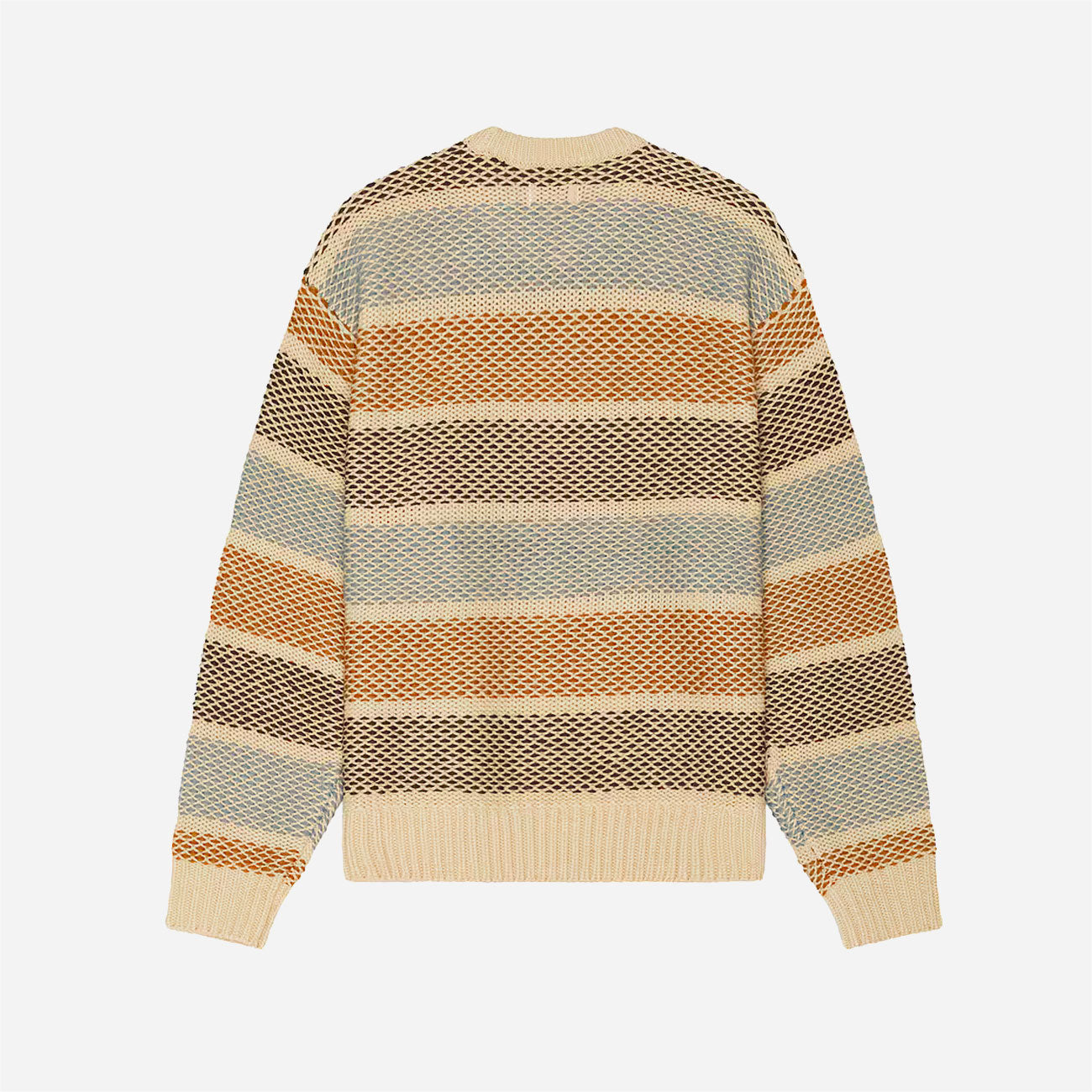 OBEY - BENJAMIN CREWNECK - Brown Multi