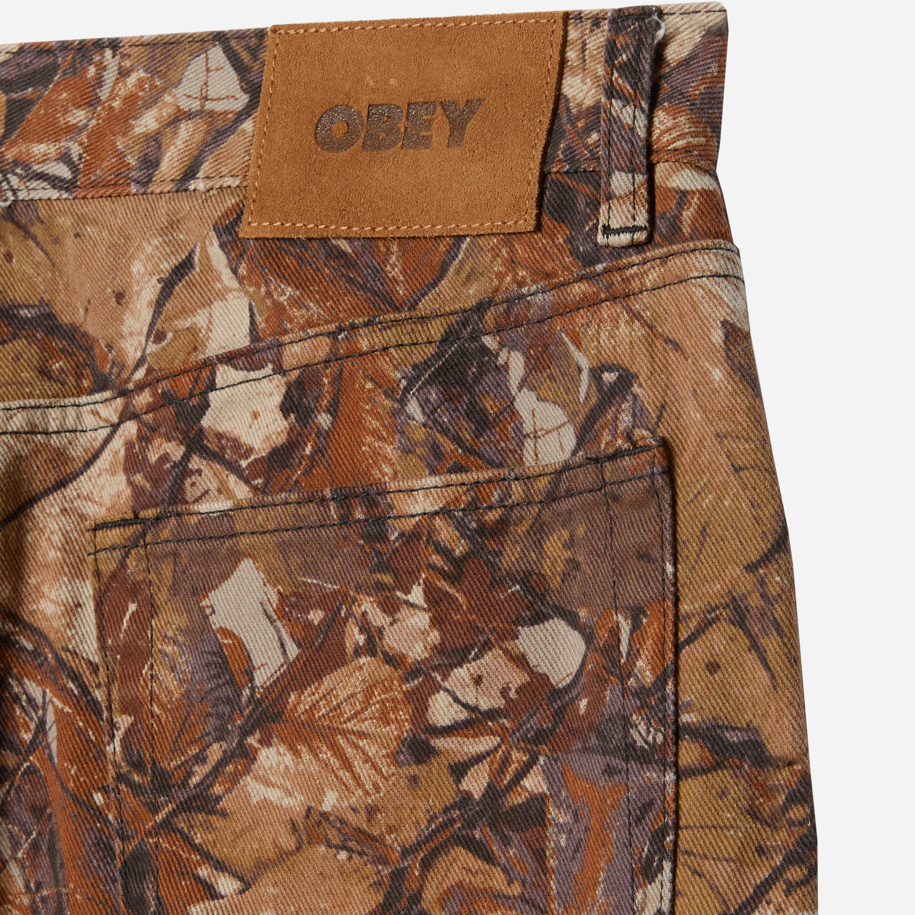Obey - Classic Baggy Denim - Fence Camo Multi