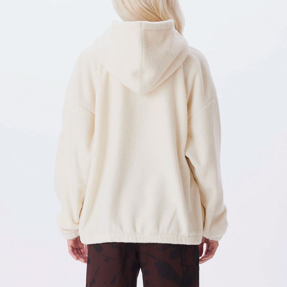 OBEY - COLLEGIATE HOOD - Unbleached