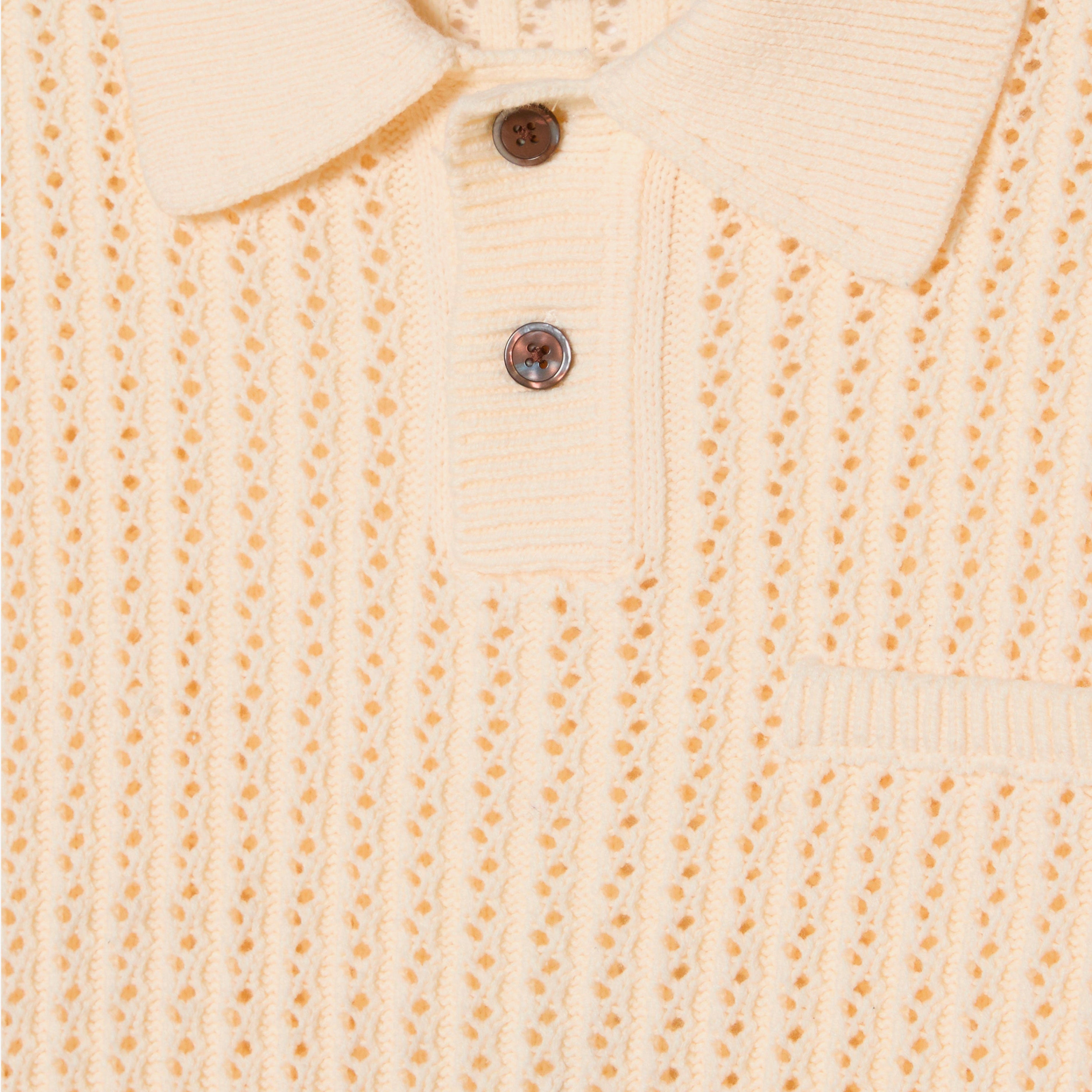 Obey - Duane Polo Sweater - Natural