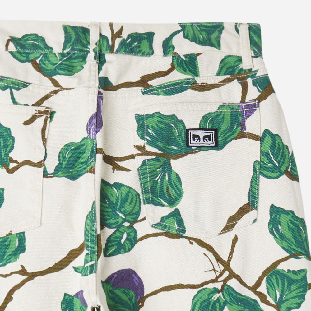 OBEY - HARDWORK PRINTED DENIM - Unbleached