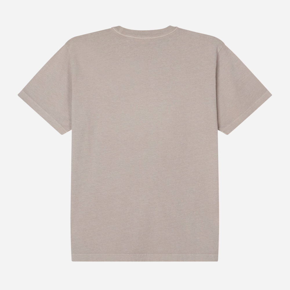 OBEY - LOWERCASE PIGMENT TEE SS - Pigment silver grey