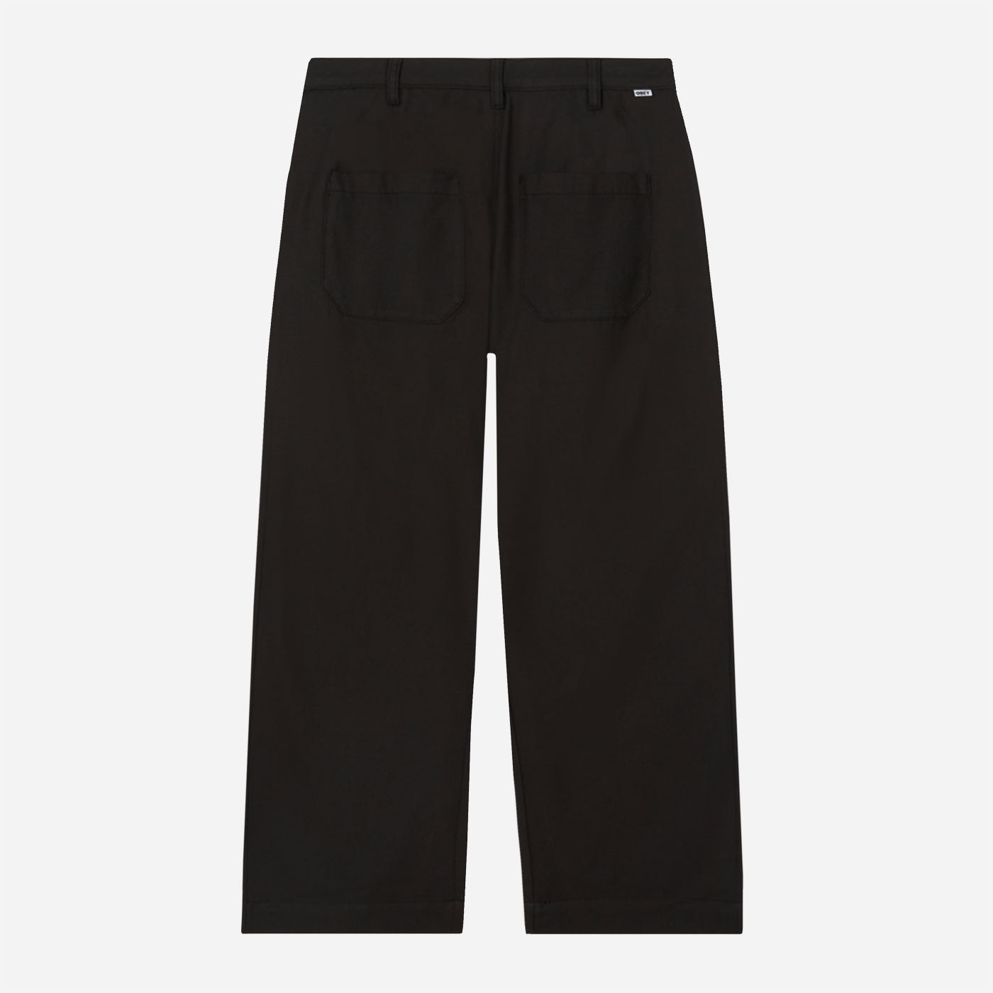 OBEY - OLIVER PLEATED PANT - PIRATE BLACK