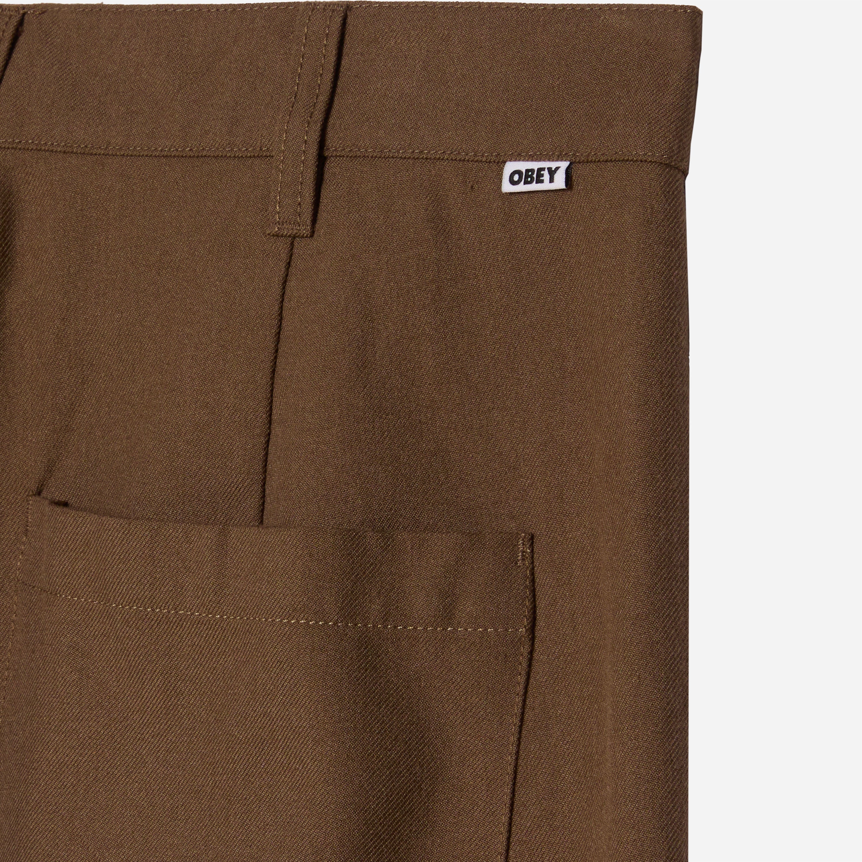 Obey - Oliver Pleated Pant - Wren
