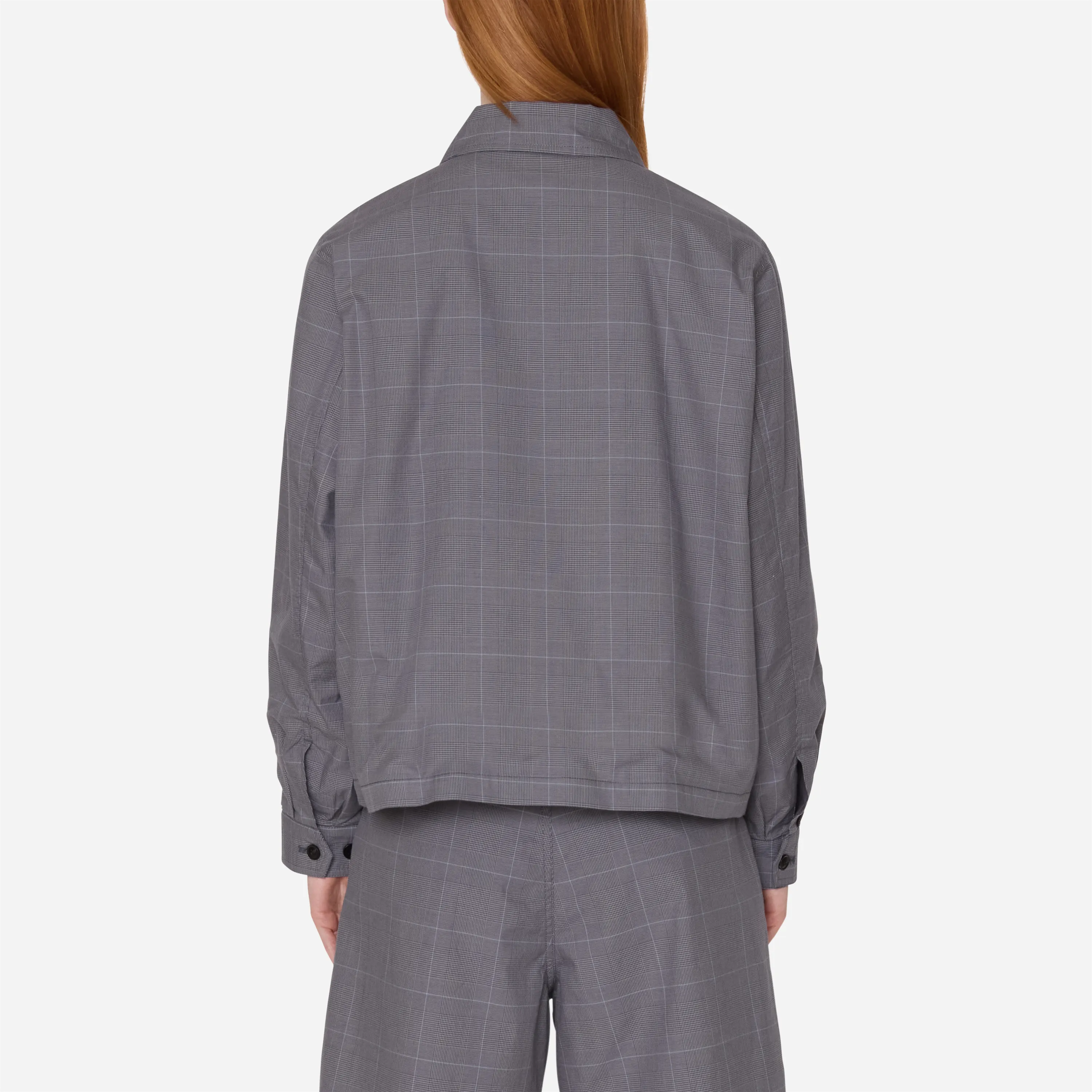 Obey Women's - Olivia Plaid Jacket Grey