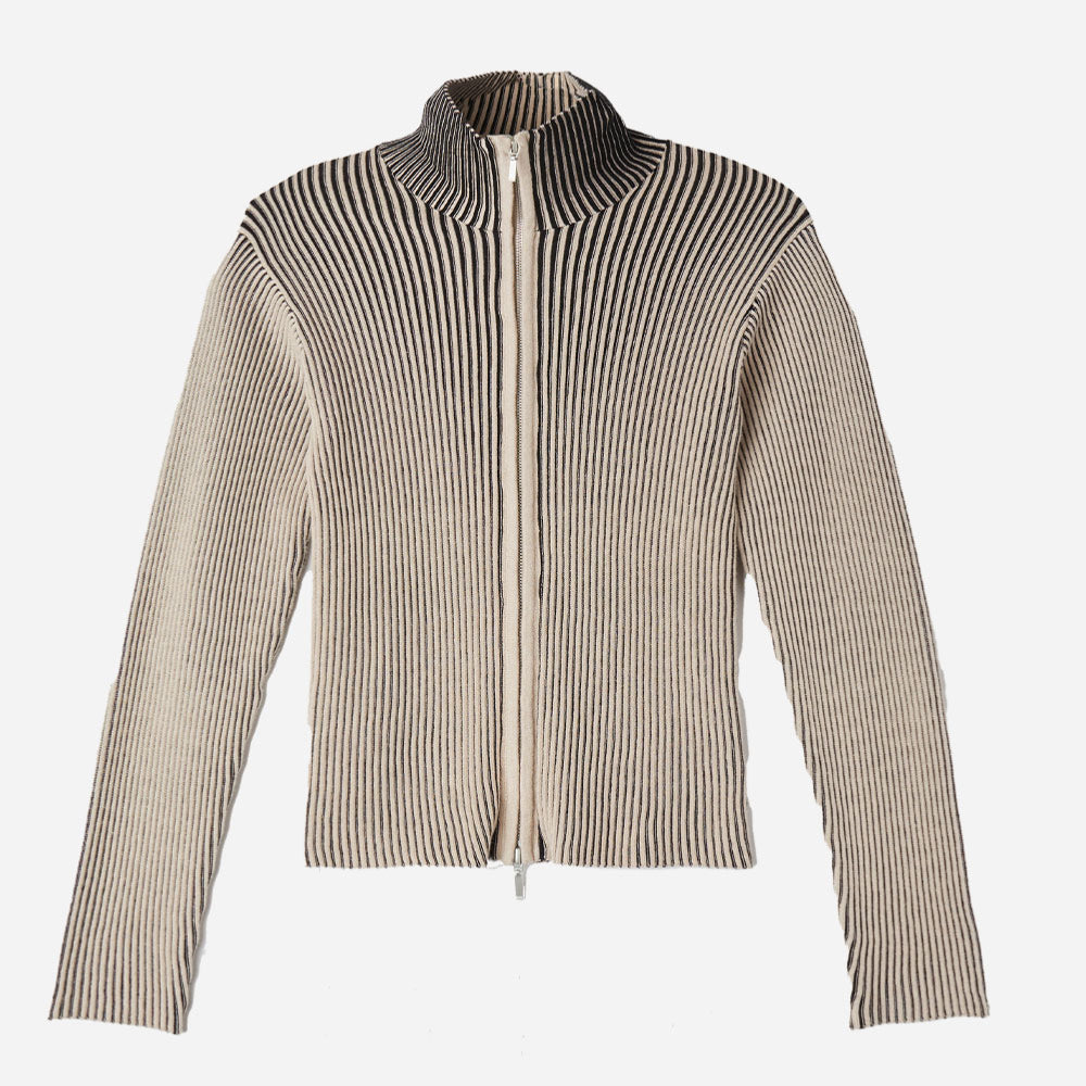 OBEY - OBEY ONYX CARDIGAN - Oyster grey multi