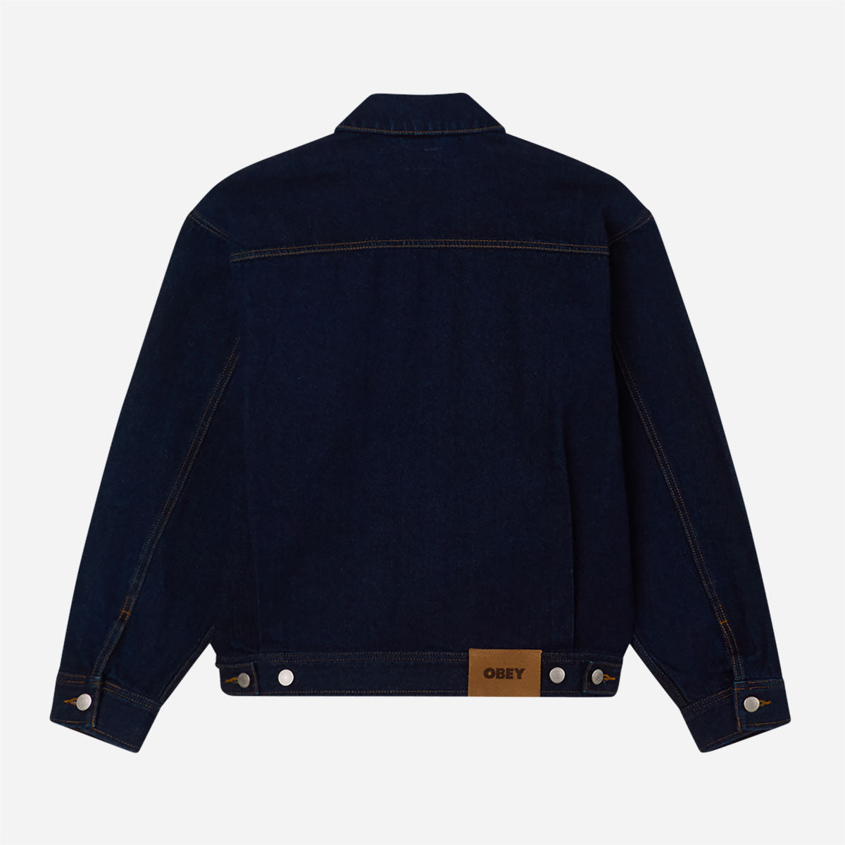 OBEY - OPENA JACKET - Rinse Indigo