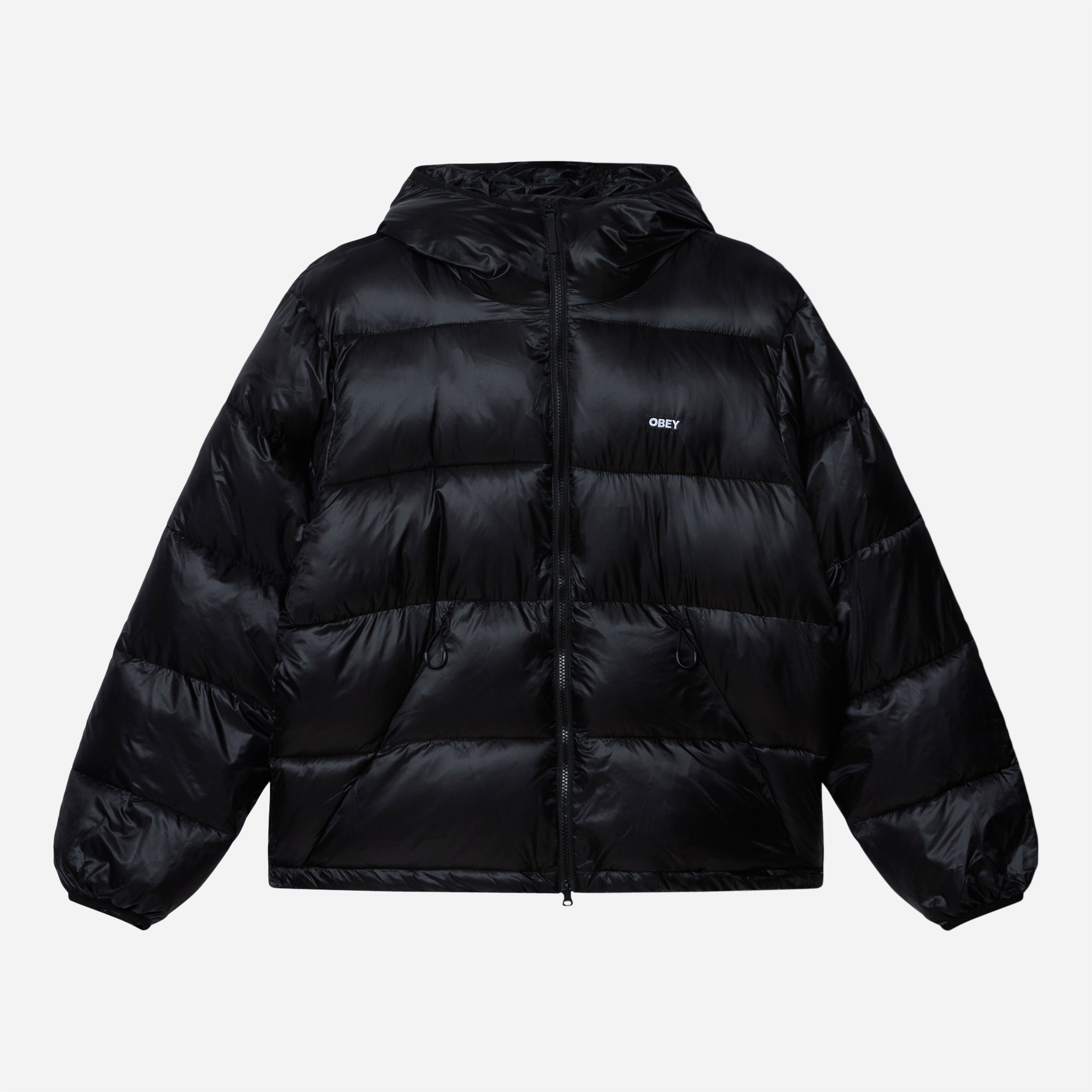 Obey - Stratus Puffer Jacket - Black