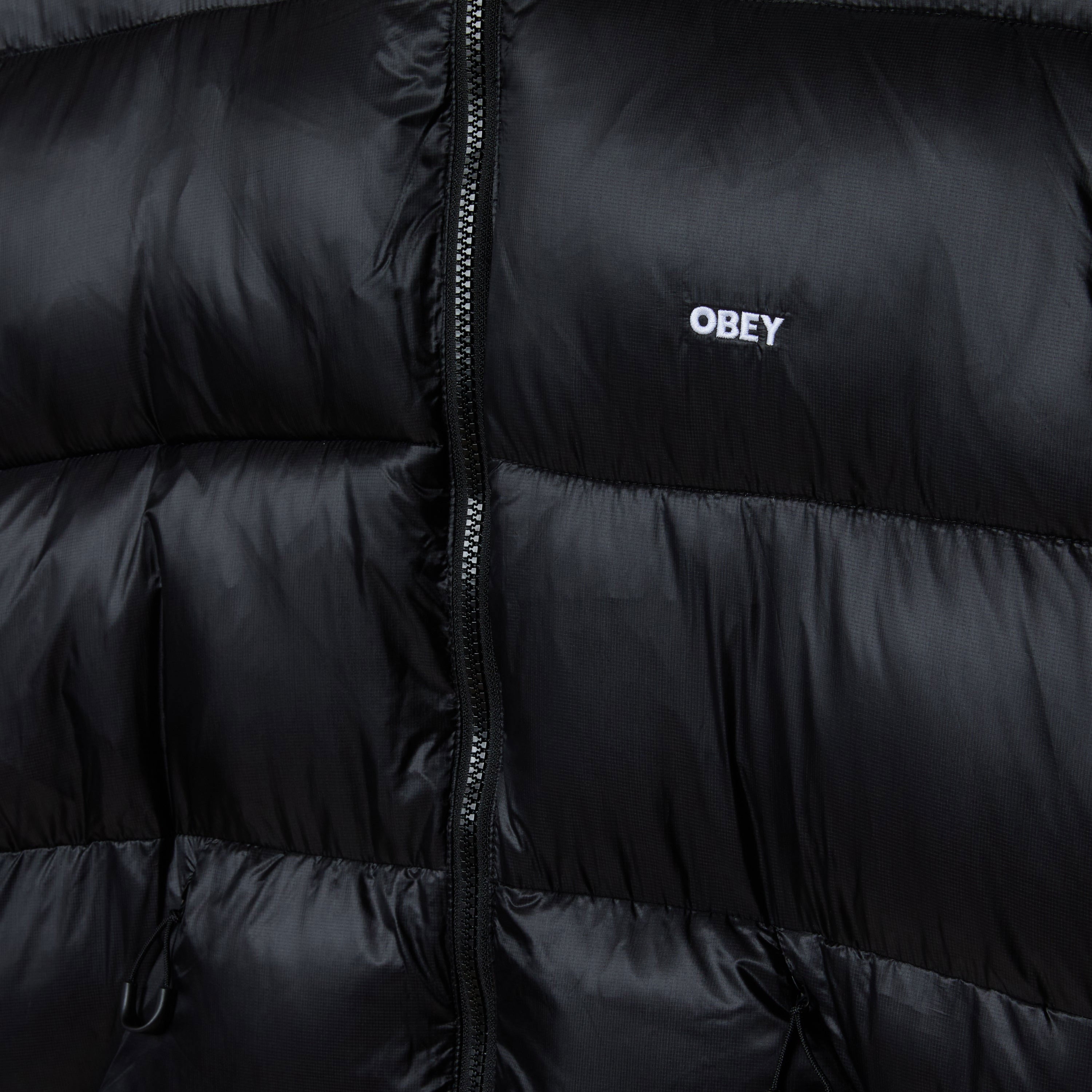 Obey - Stratus Puffer Jacket - Black