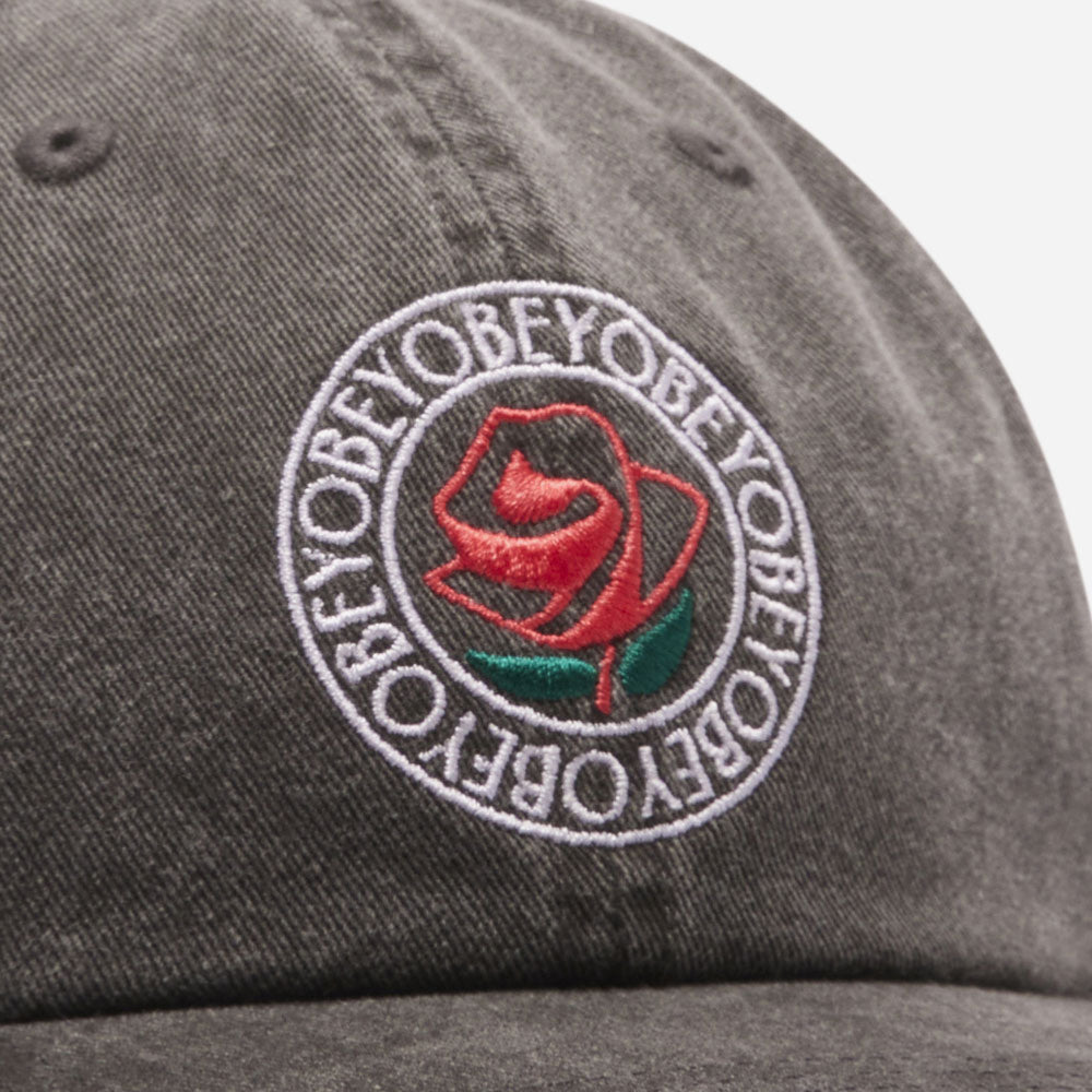 Obey - Pigment Studio 6 Panel Snapback - Pigment Black