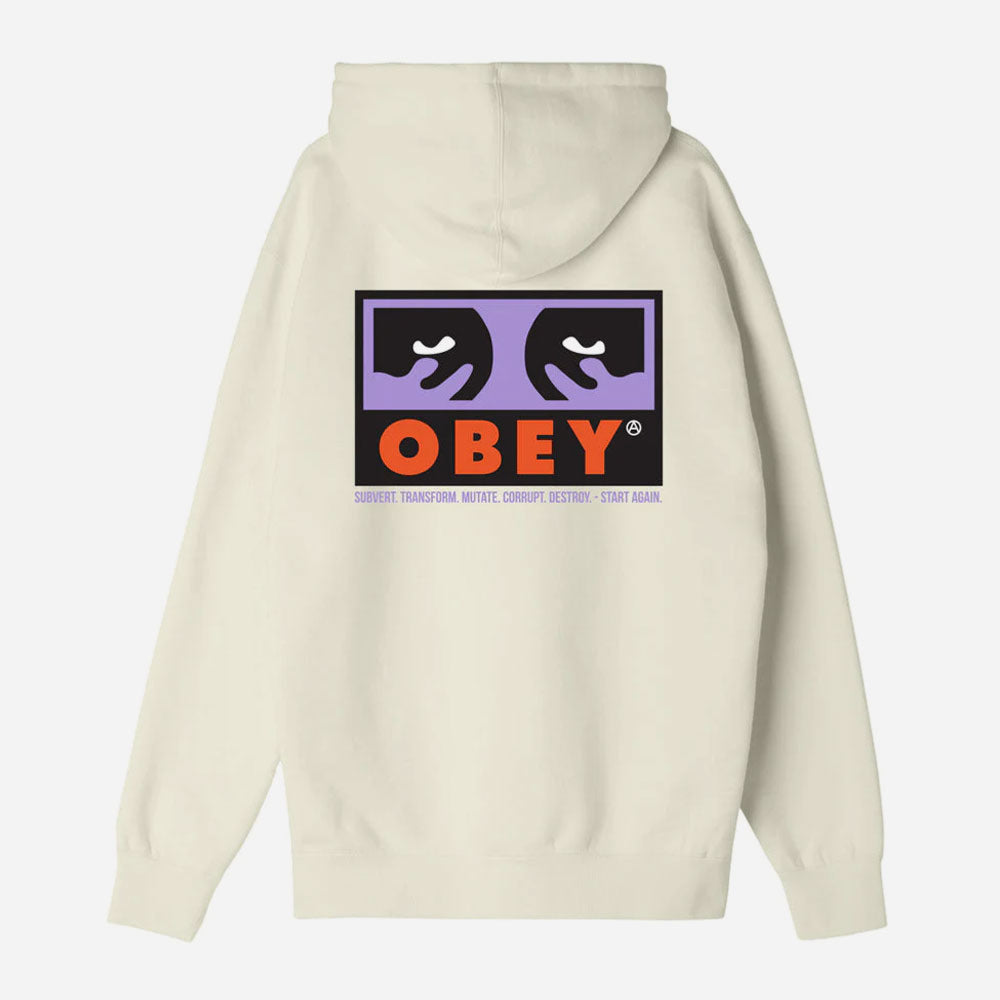 OBEY - SUBVERT HOODY - Unbleached