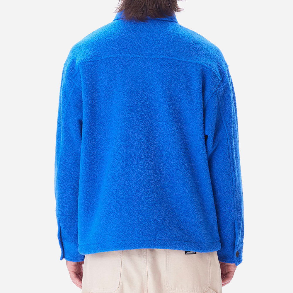 OBEY - THOMPSON SHIRT JACKET - Surf Blue