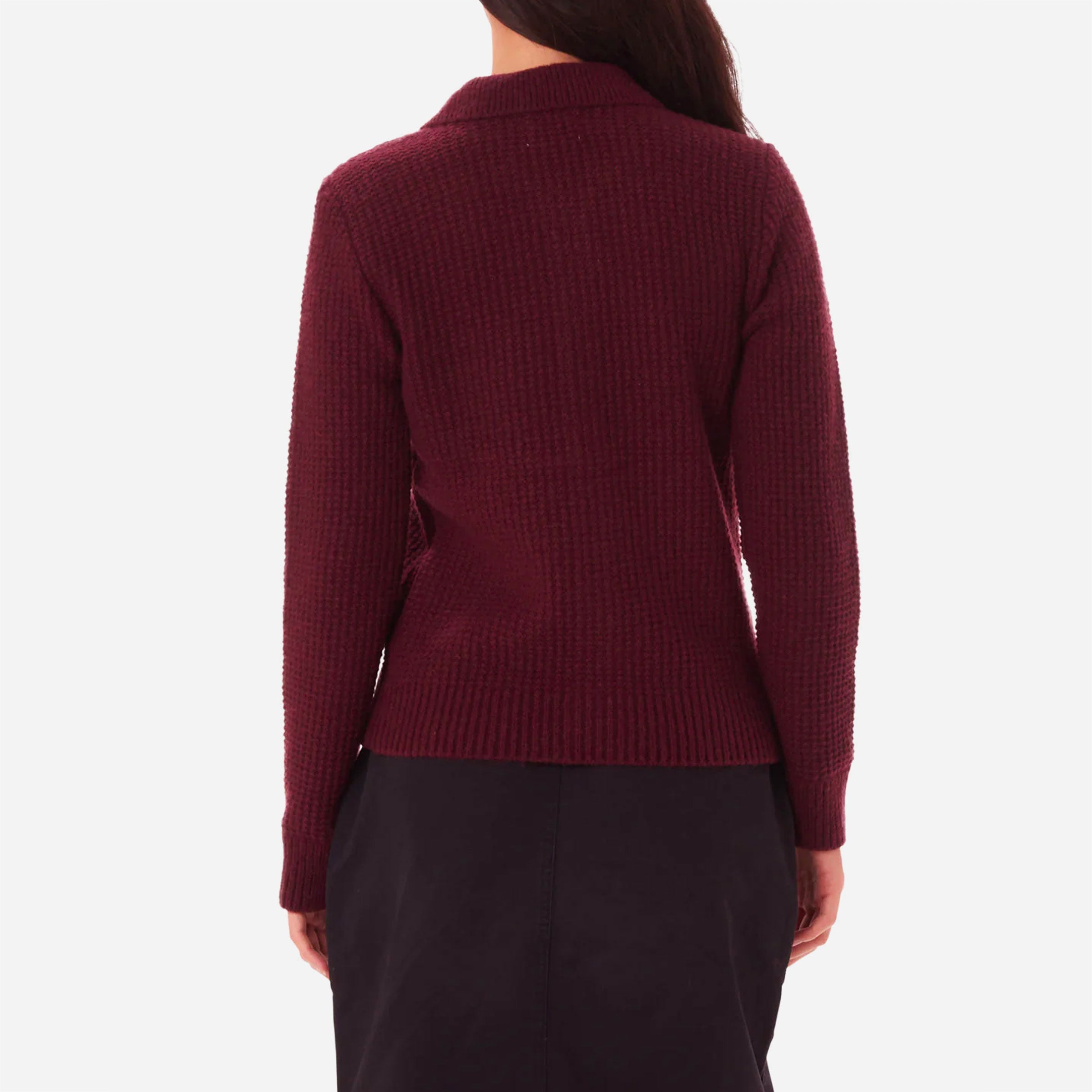 OBEY - FORTUNE CARDIGAN - Wine