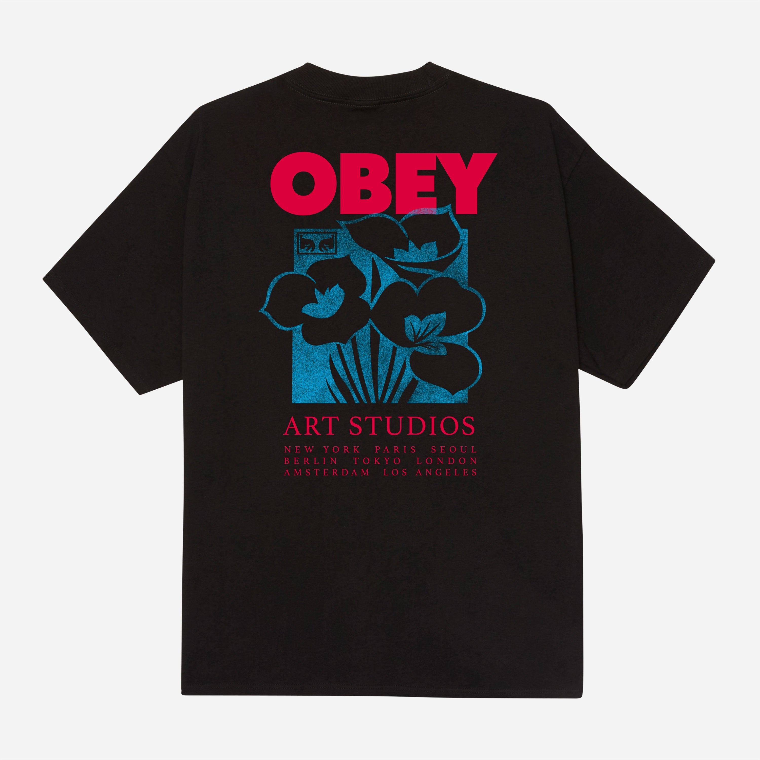 Obey - Art Studio Flowers - Black