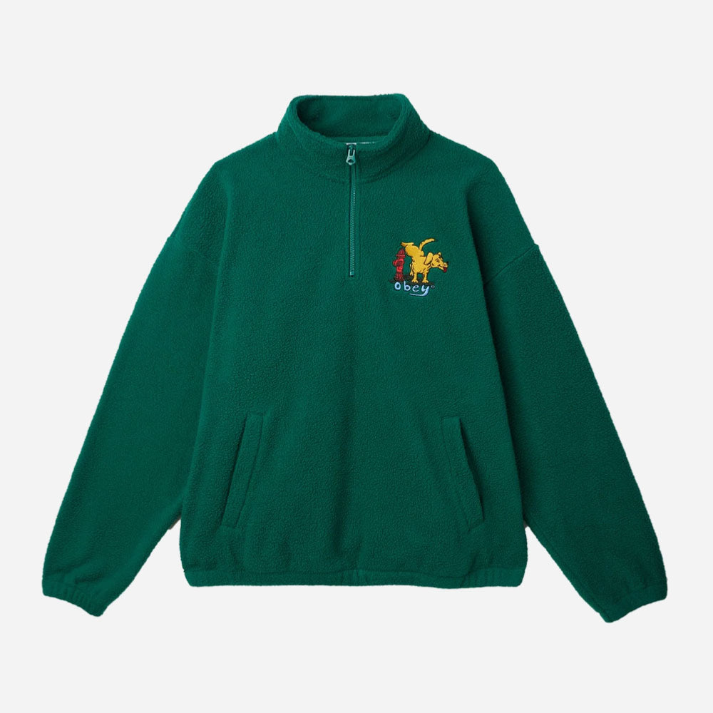 OBEY - CORRIDOR MOCKNECK - Aventurine Green