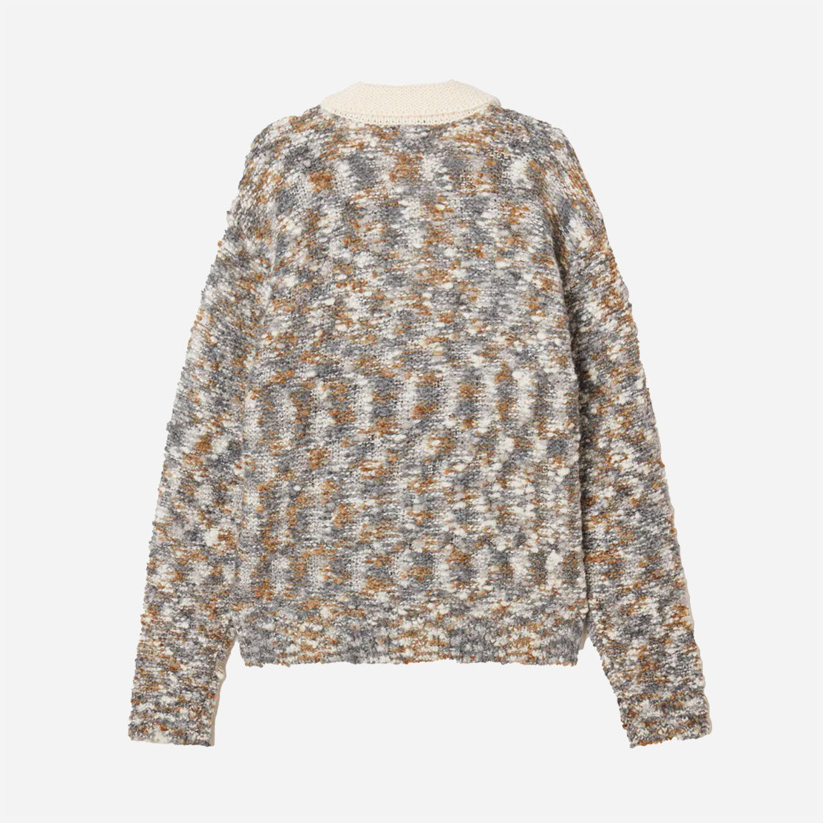 OBEY - REUBEN SWEATER POLO - Grey multi