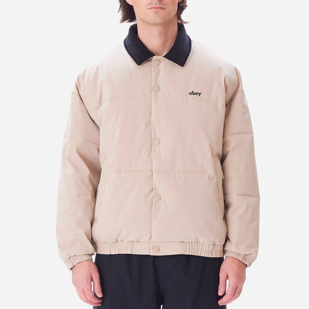 OBEY - WHISPERS JACKET - Feather Grey Multi