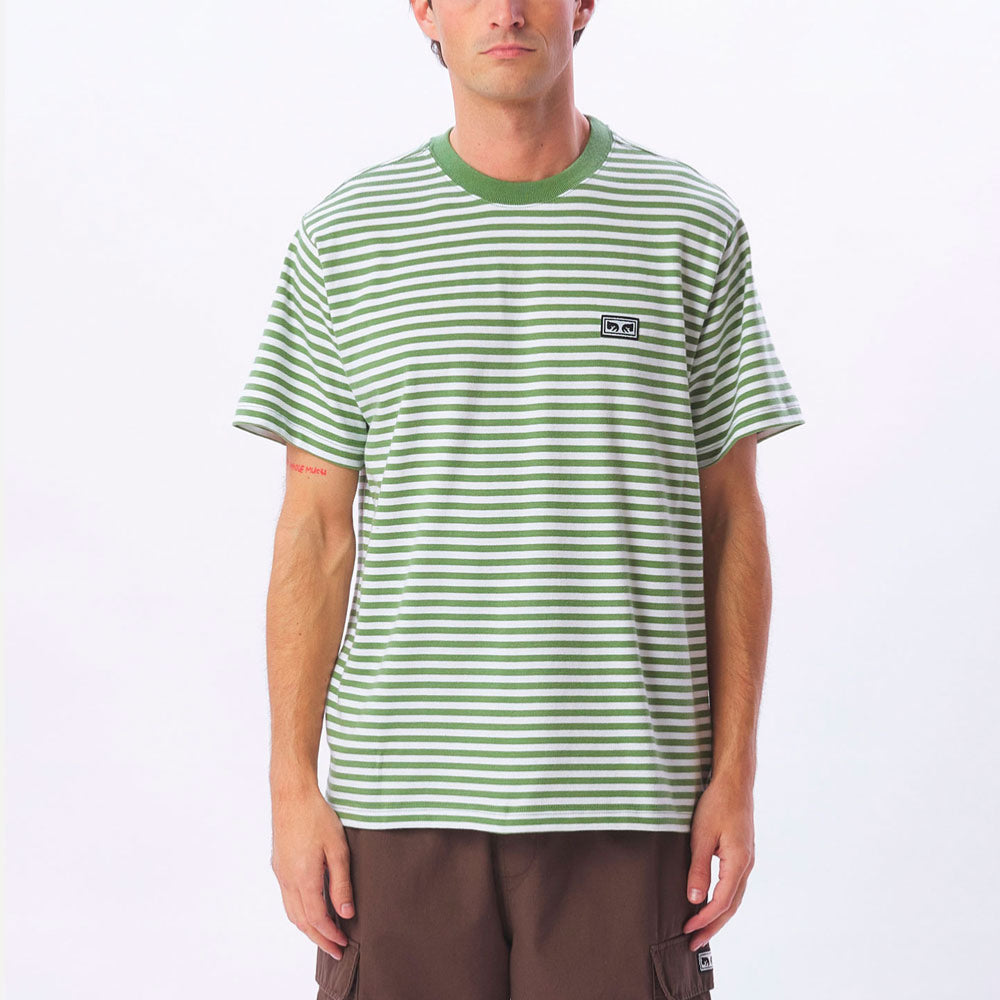 OBEY- ESTABLISHED WORKS EYES STRIPE SS - Jade