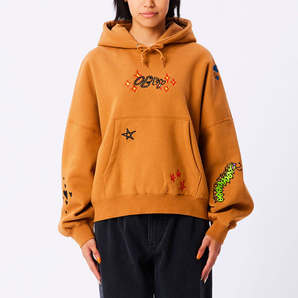Obey W - COSMIC LOVE HOOD- BROWN SUGAR