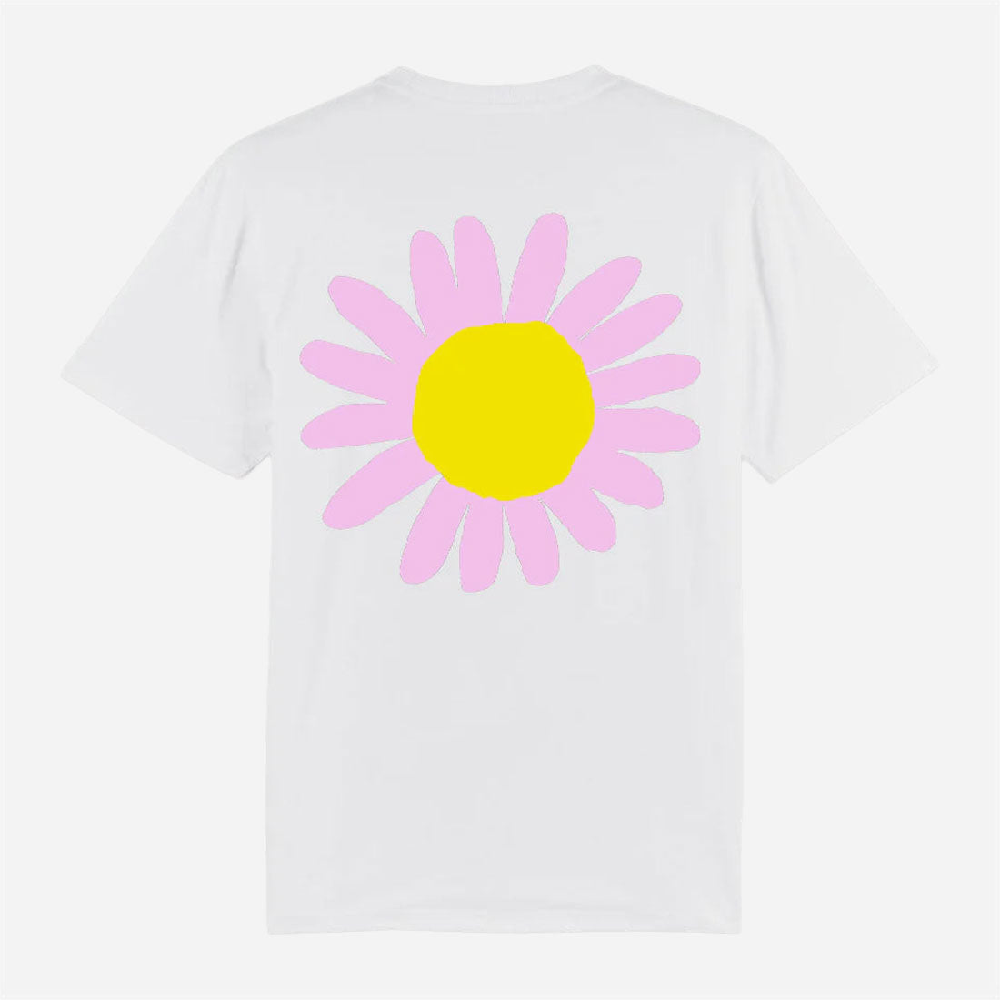 Onze Metres Carres - Flower Classic Tshirt - White