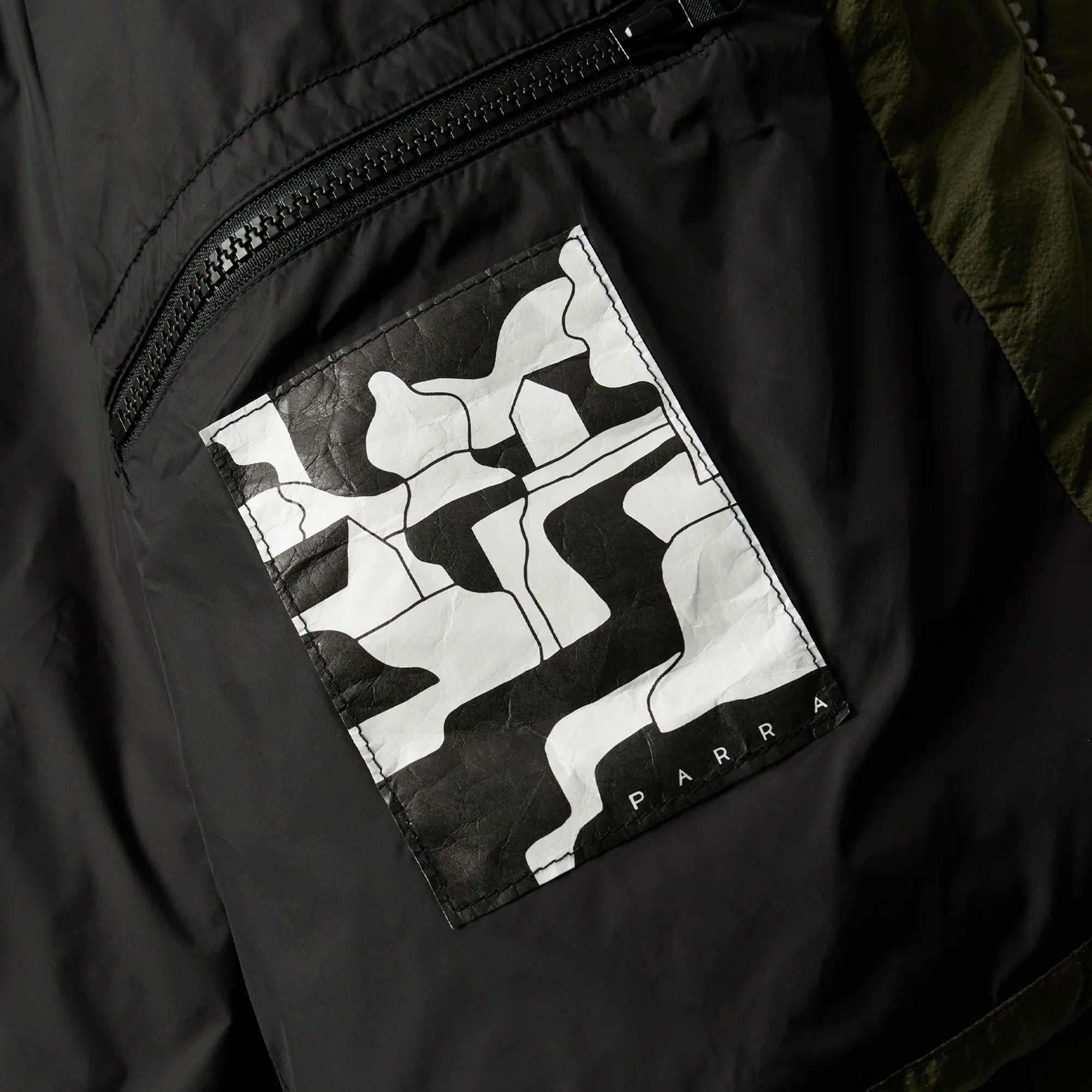 Parra - Boring village puffer jacket - Green