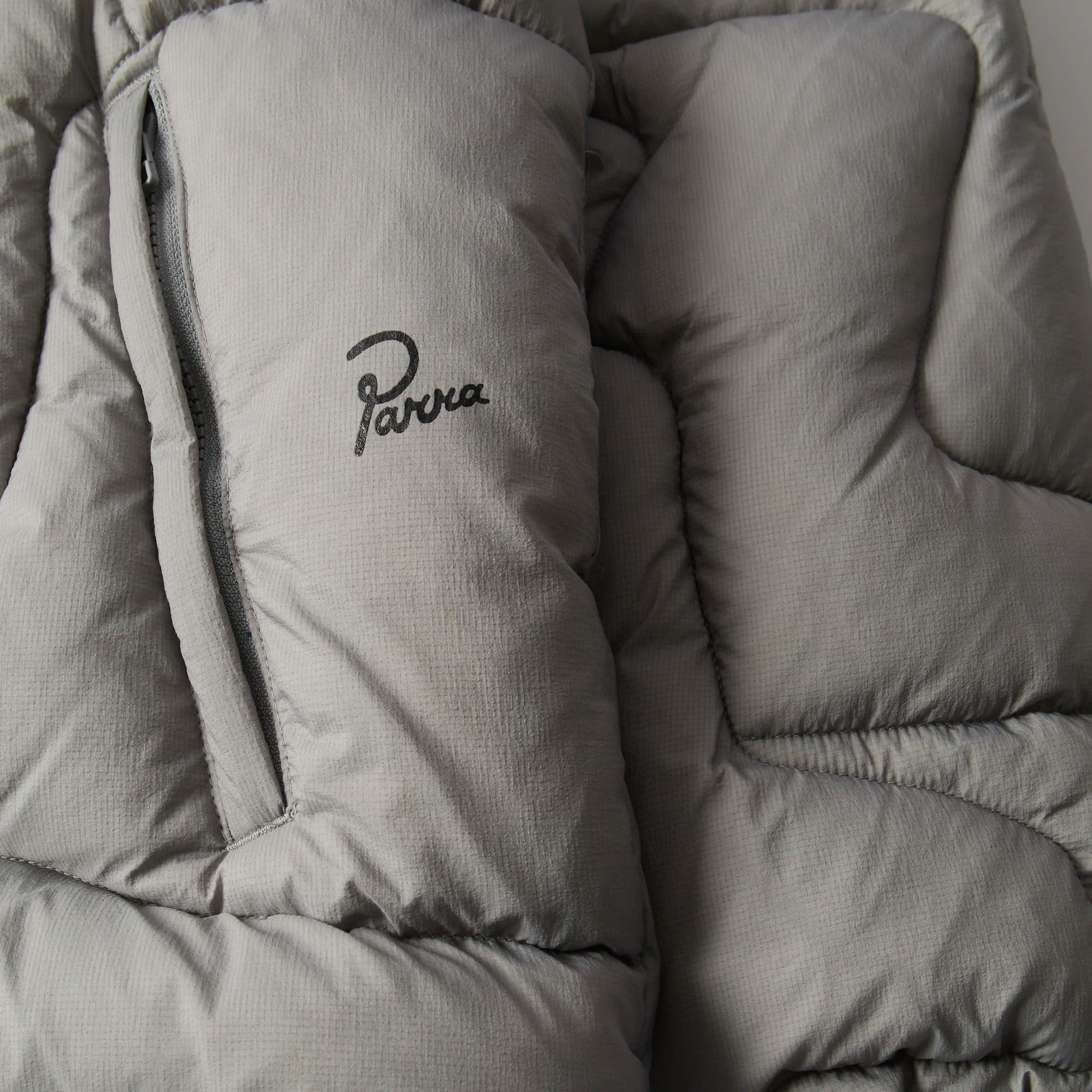 Parra - Boring village puffer jacket - Grey