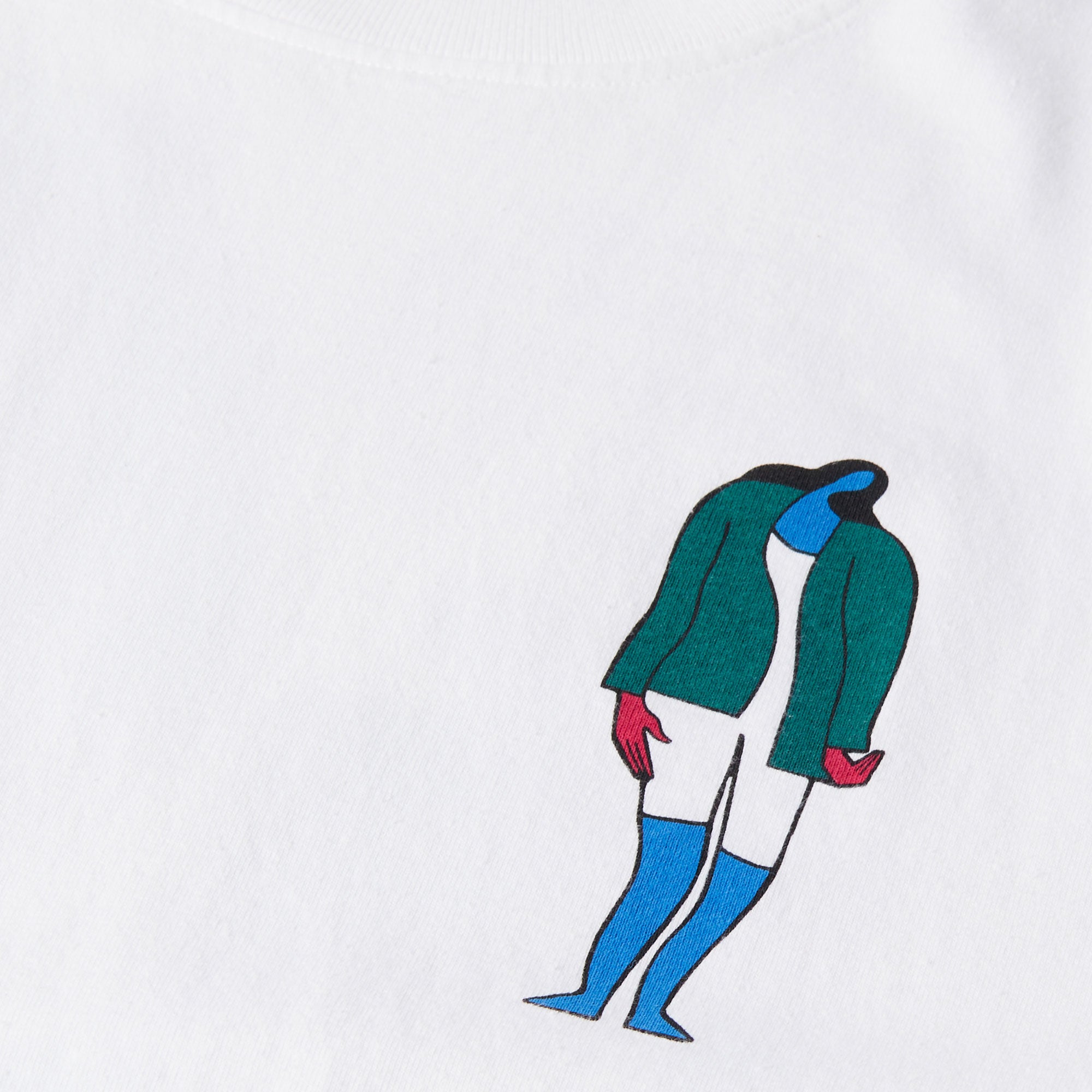 Parra - The broken door t-shirt - White