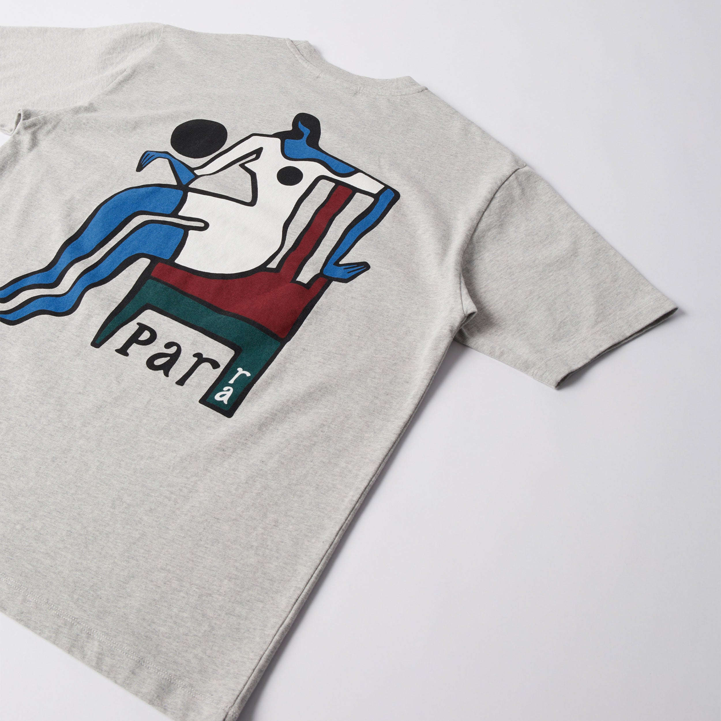 Parra - Chair baller t-shirt - Heather grey