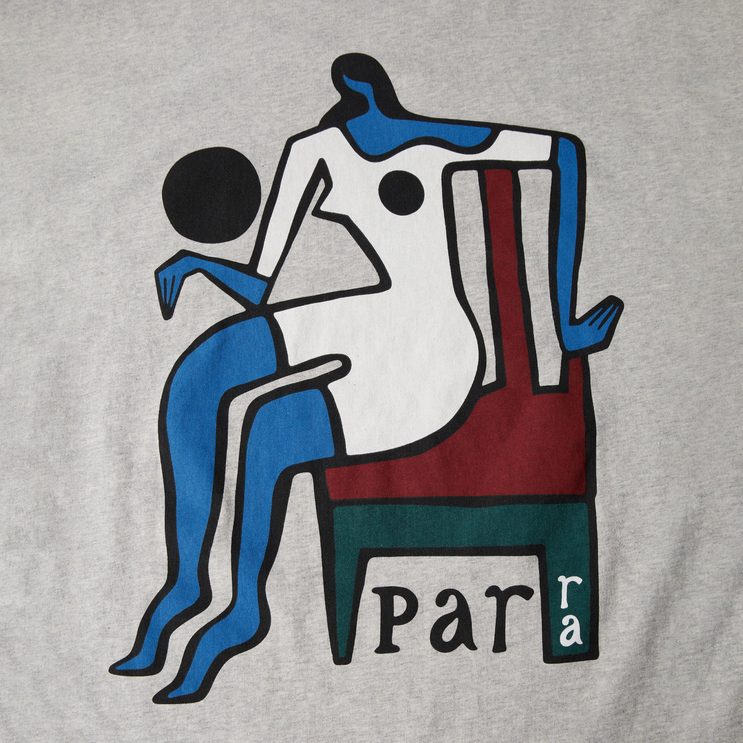 Parra - Chair baller t-shirt - Heather grey
