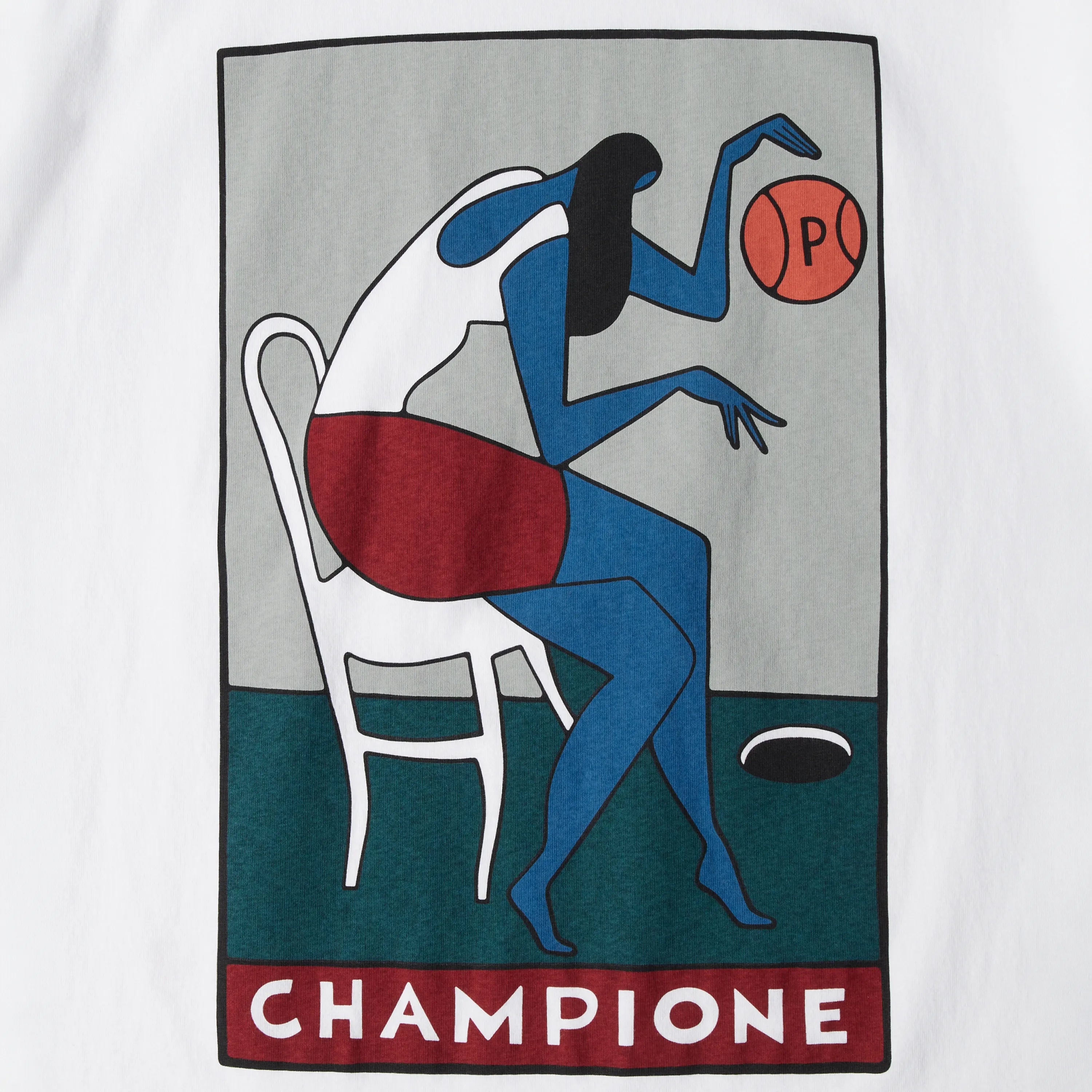 Parra - Champione T-Shirt White