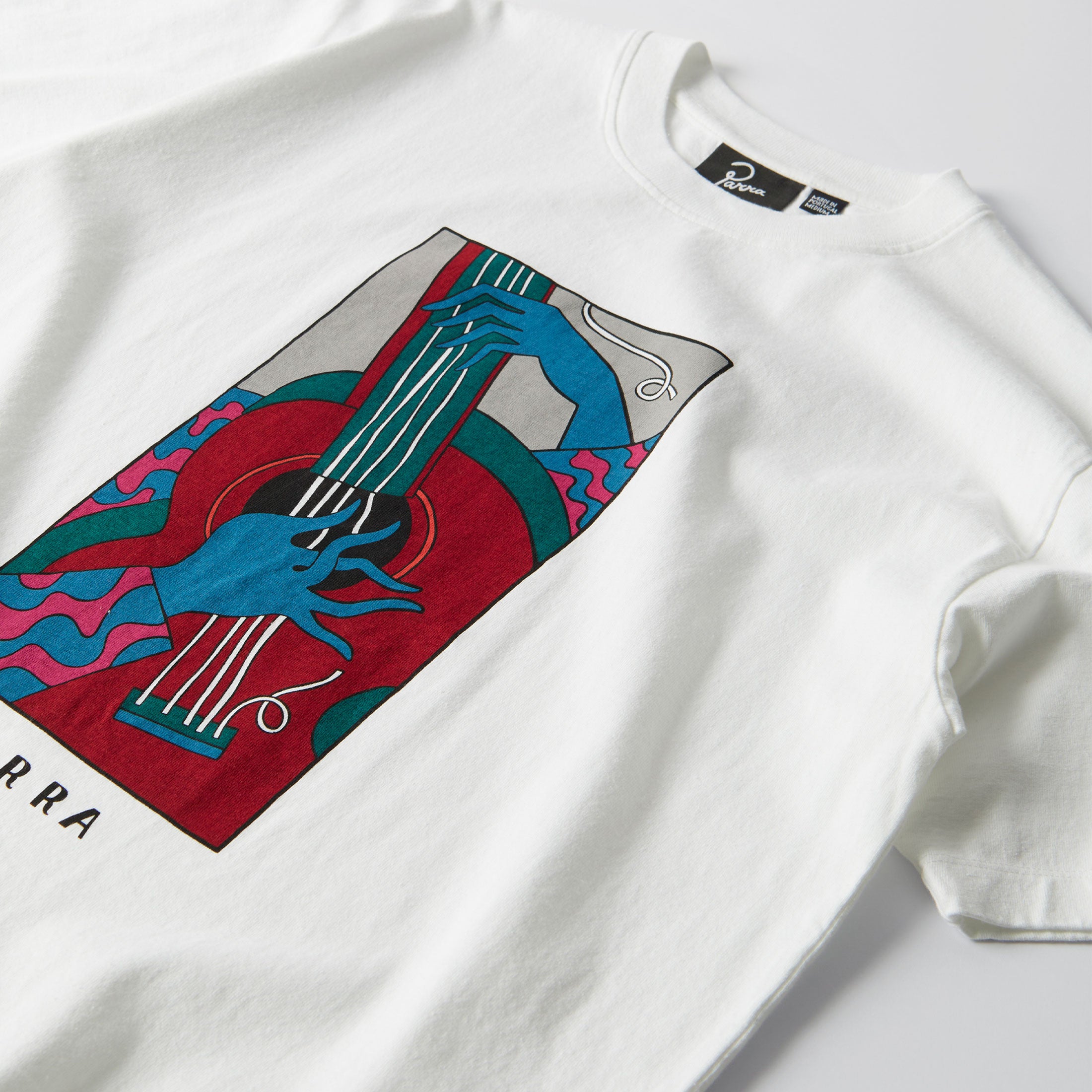 PARRA - CHEAP STRINGS T-SHIRT - White