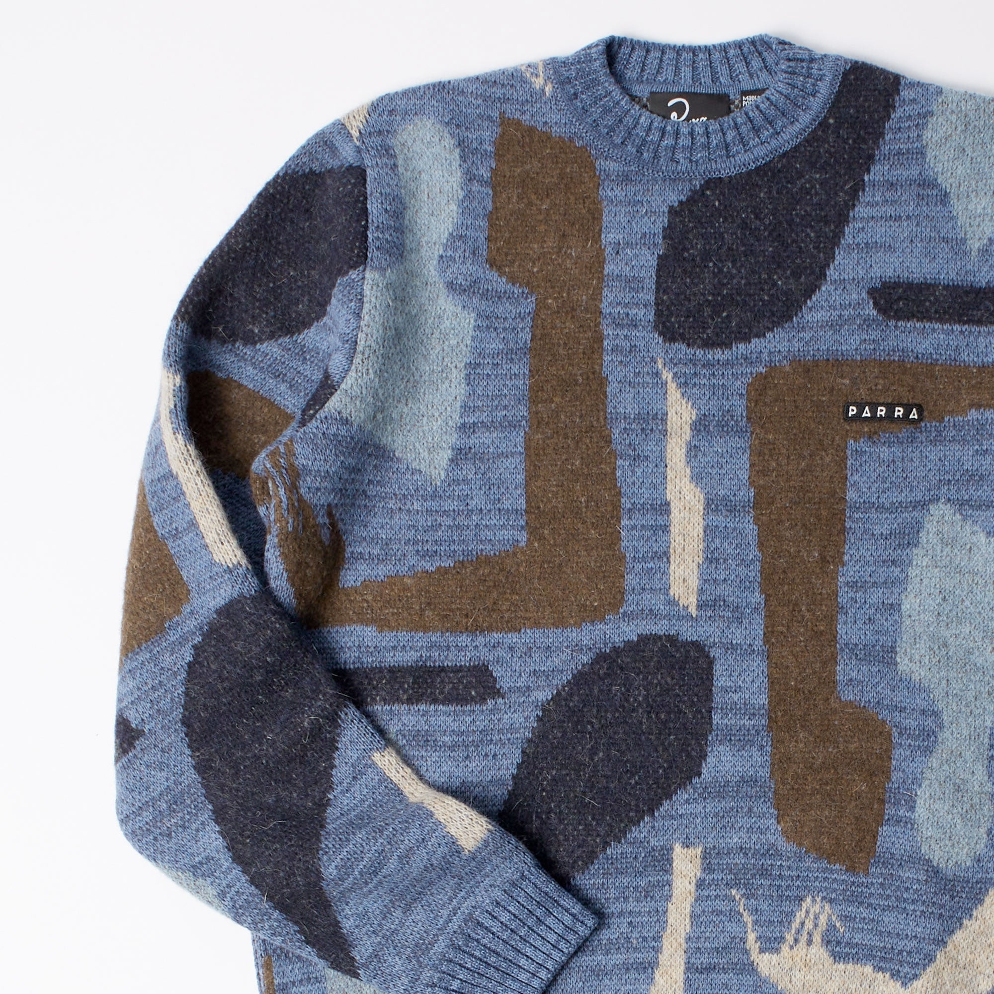 Parra - Detached Knitting Pullover - Blue