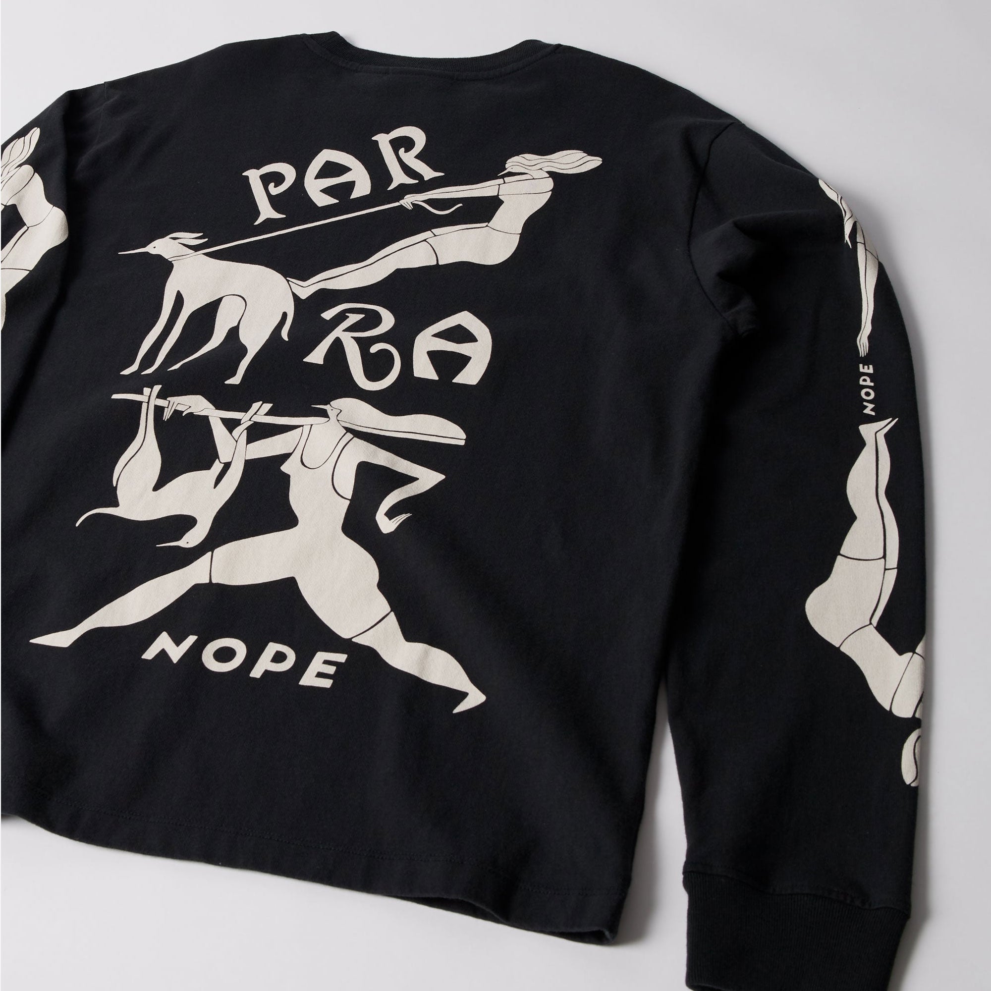 Parra - Dog Training Long Sleeve T-Shirt - Black
