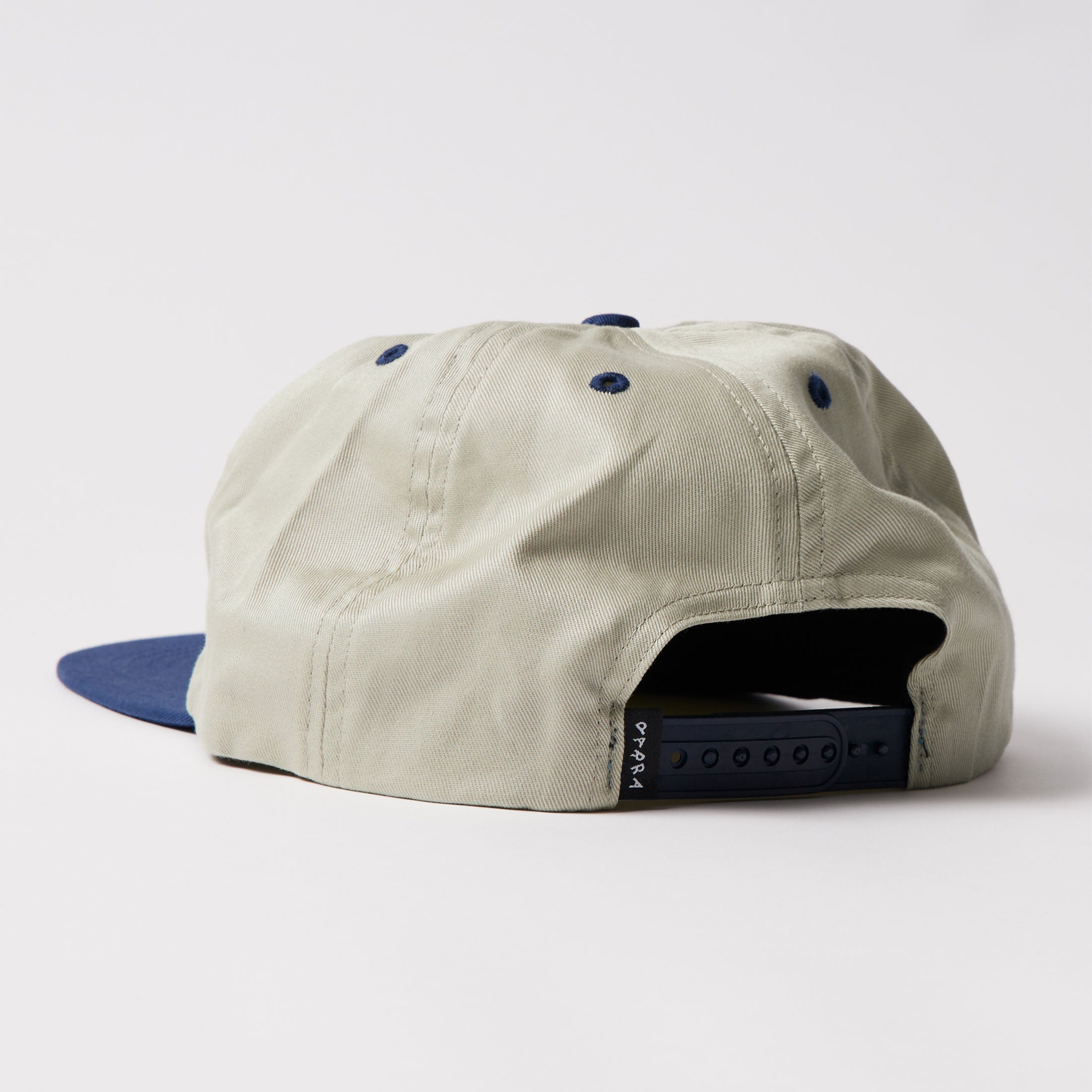 Parra - Legs logo 5 panel hat - Off White