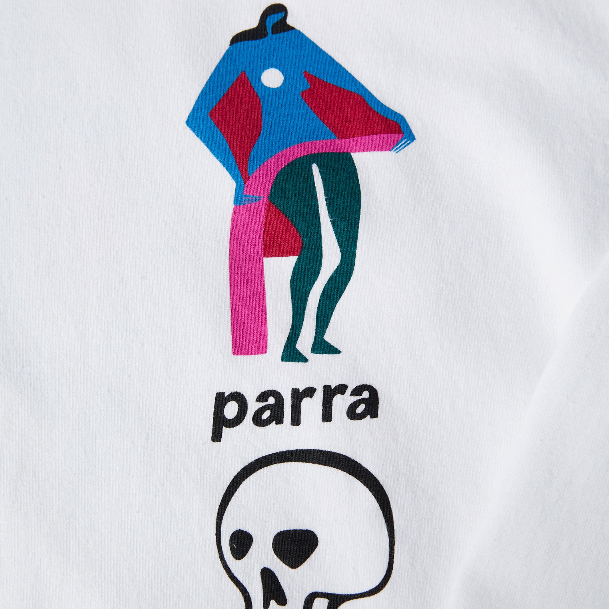 Parra - Lowering the bar long sleeve t-shirt - White
